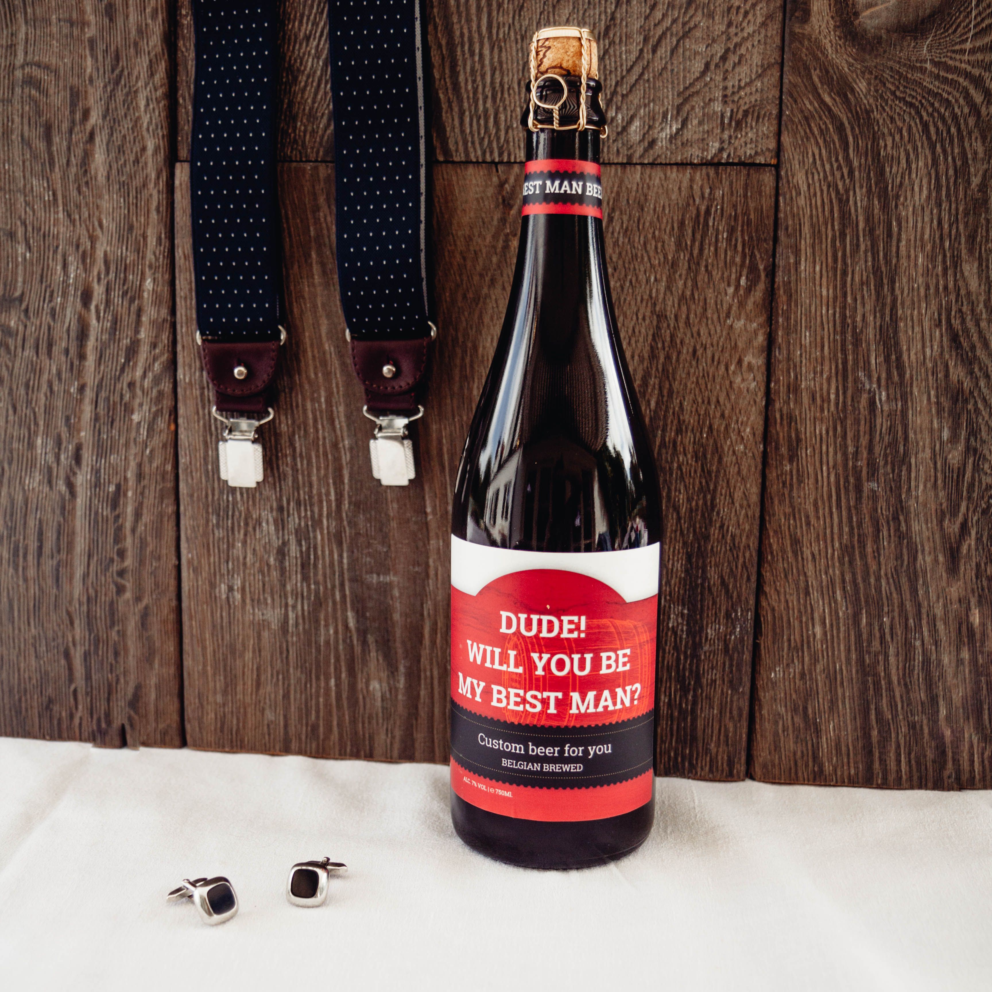 Best man Bier 2