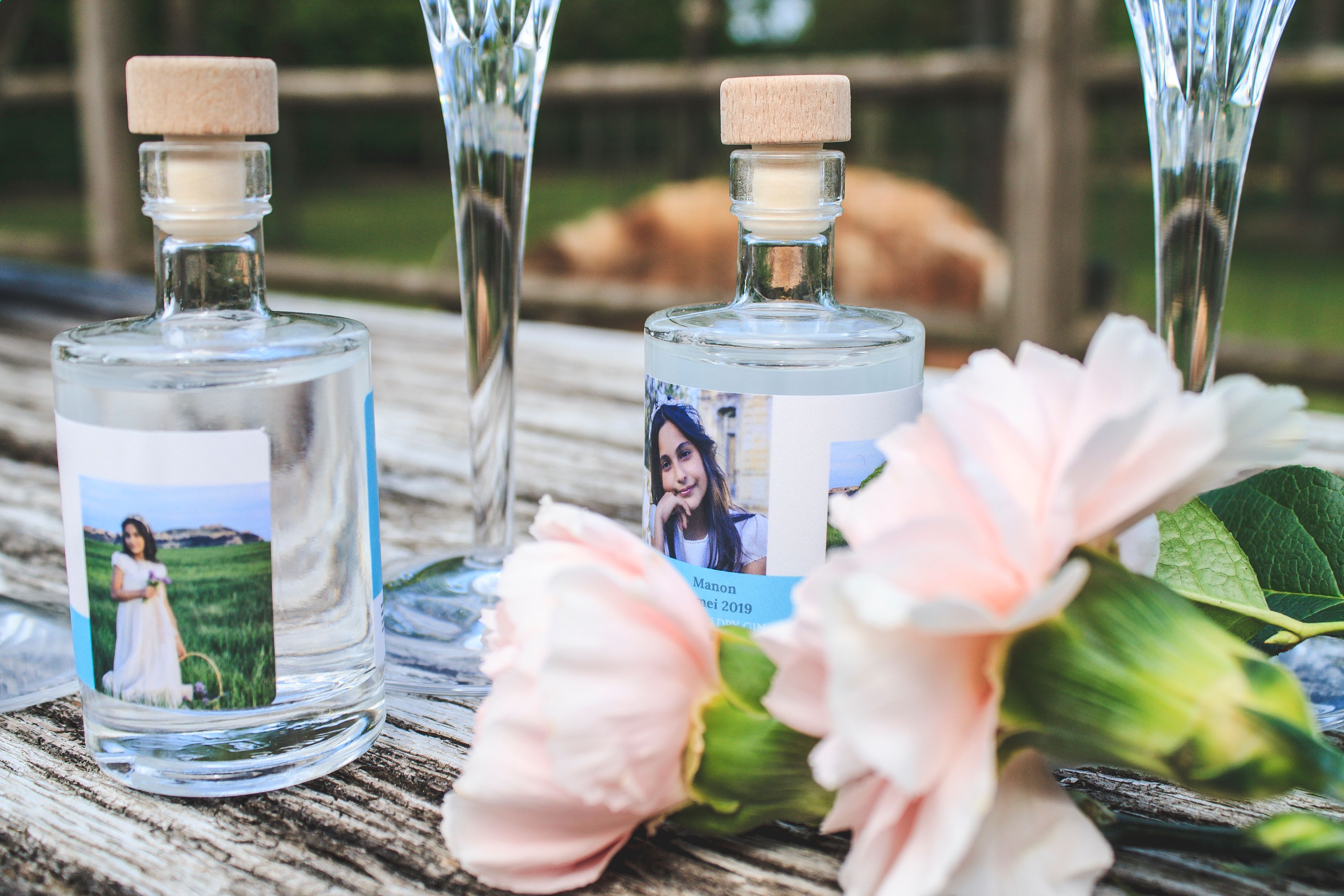 Communie bedankje Gin