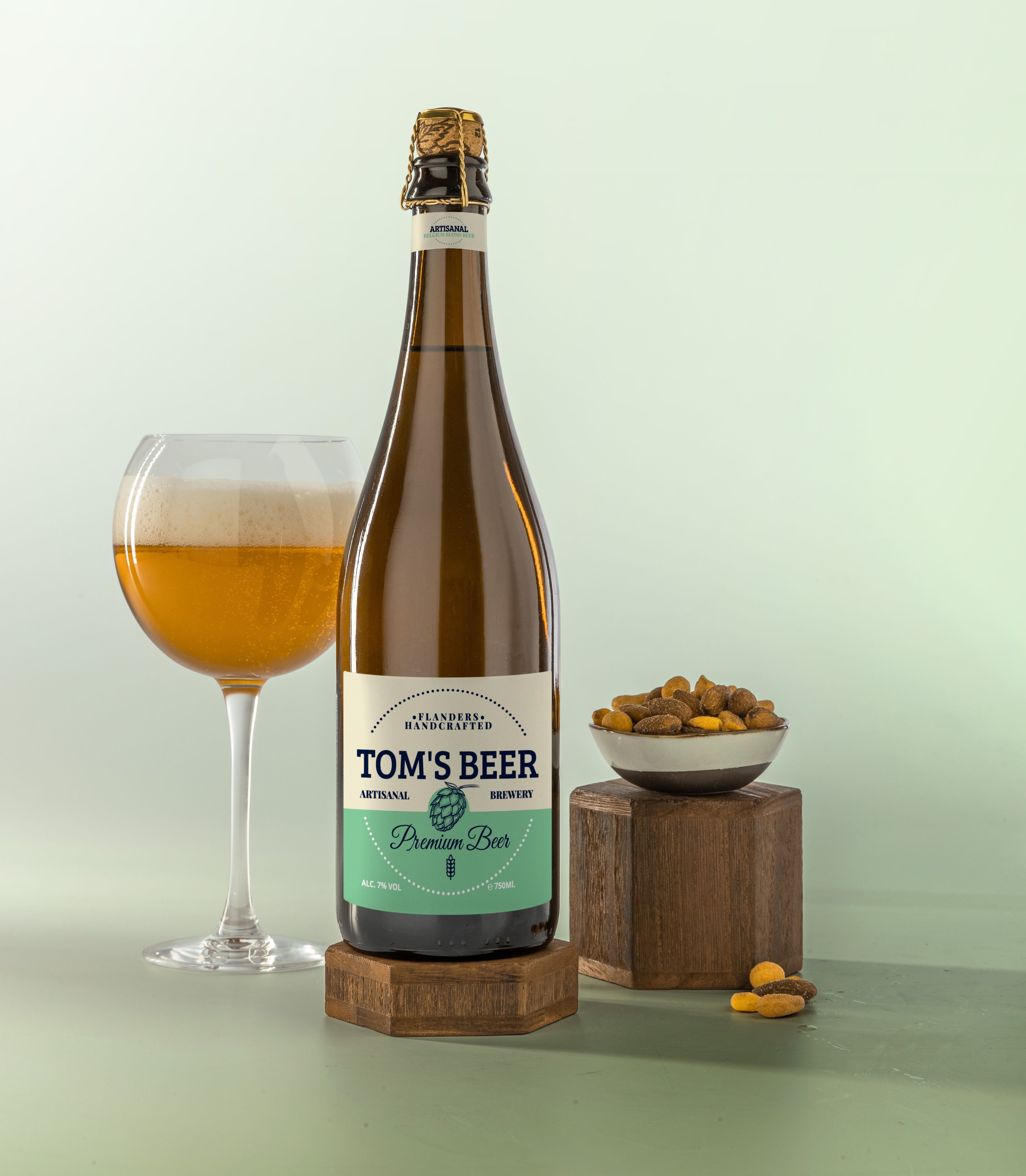 Gepersonaliseerd Bier Tom's Beer