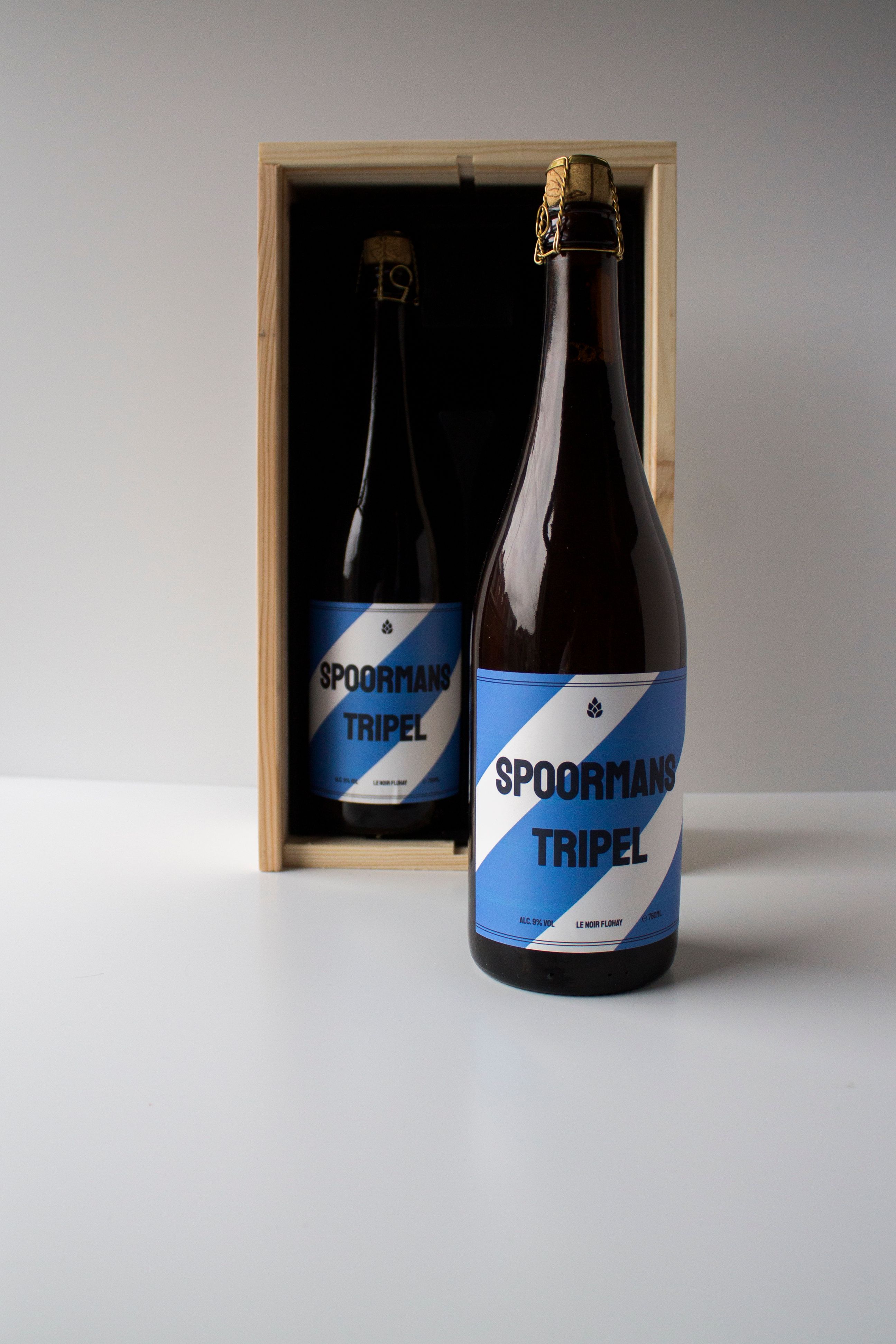 Gepersonaliseerd bier in houten kist2
