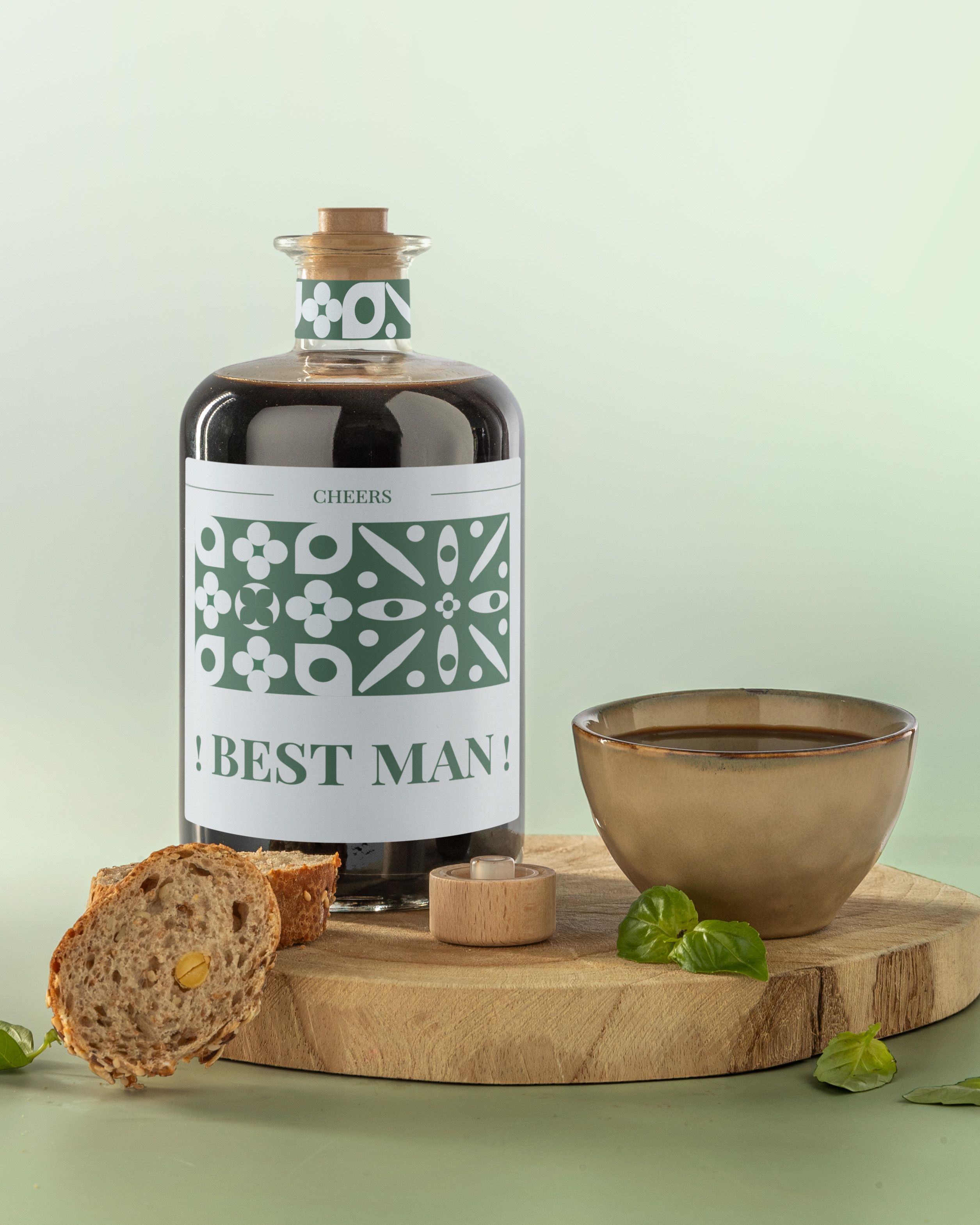 Gepersonaliseerde Balsamico als Wil Je Mijn Getuige Zijn Cadeau