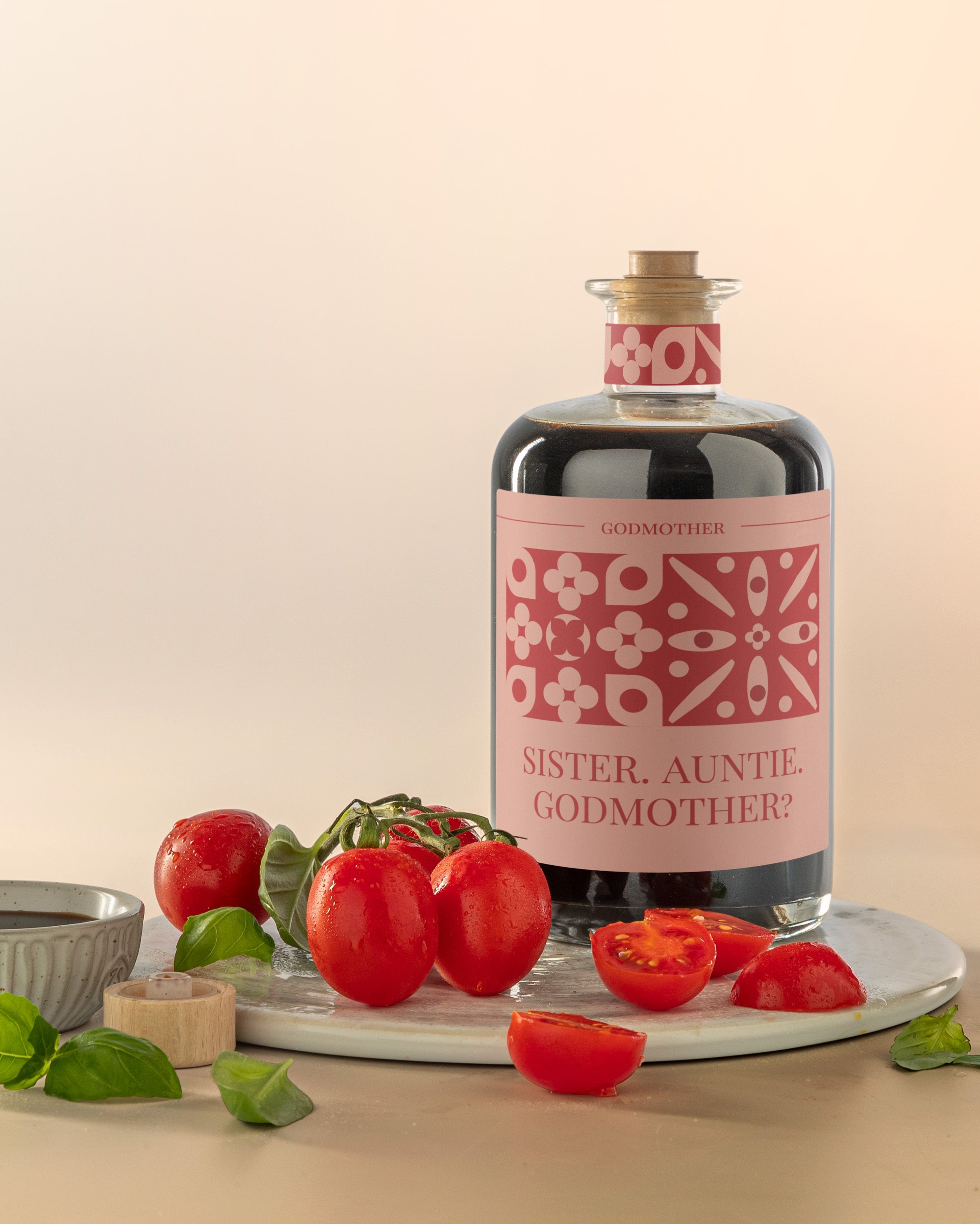 Gepersonaliseerde Balsamico als Wil Je Mijn Meter Zijn Cadeau