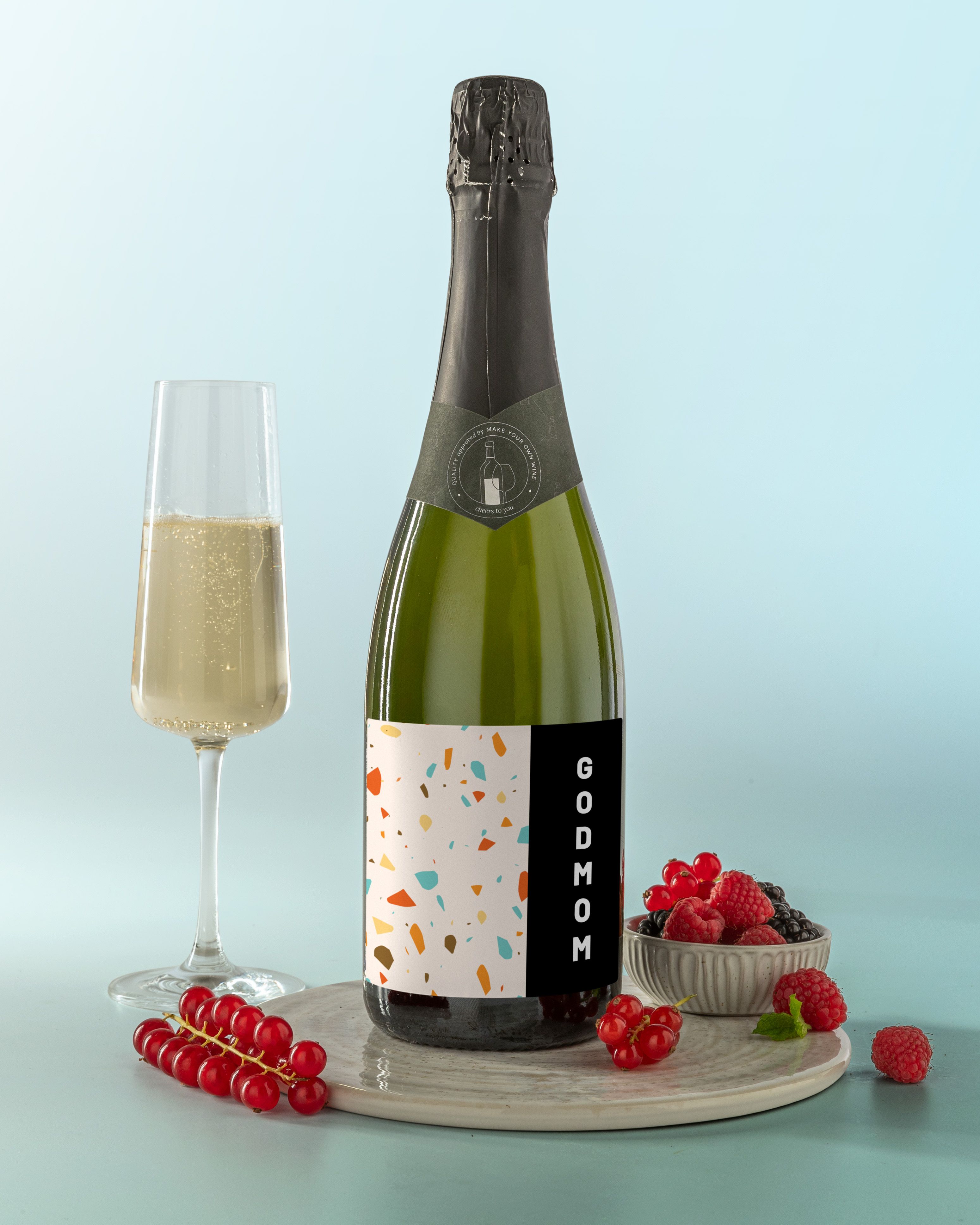 Gepersonaliseerde Cava als Wil Je Mijn Meter Zijn Cadeau