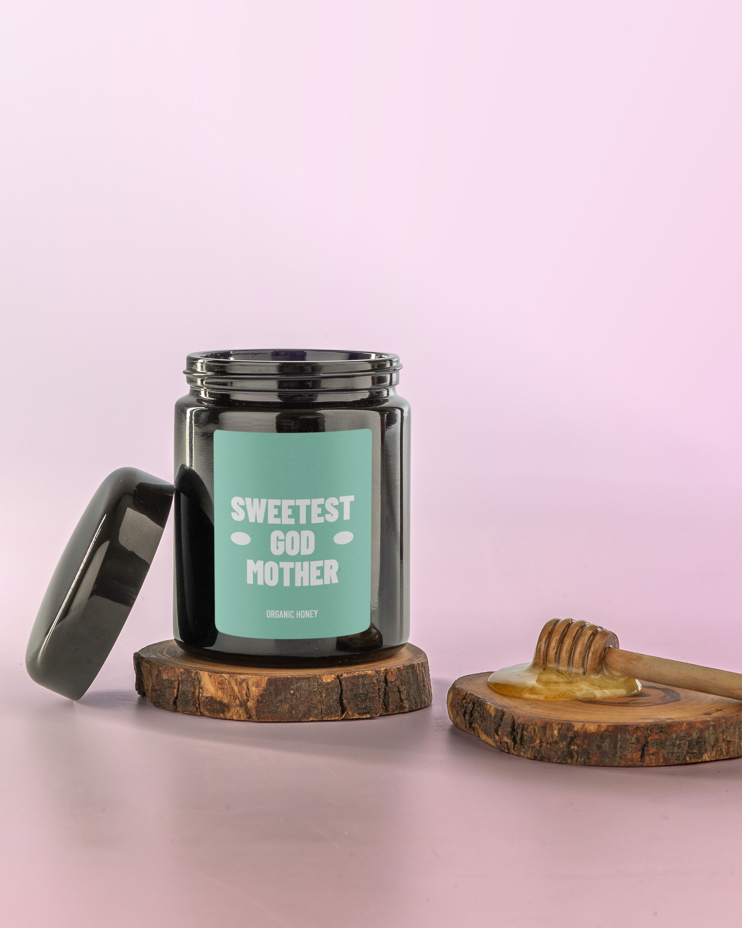 Gepersonaliseerde Honing als Wil Je Mijn Meter Zijn Cadeau