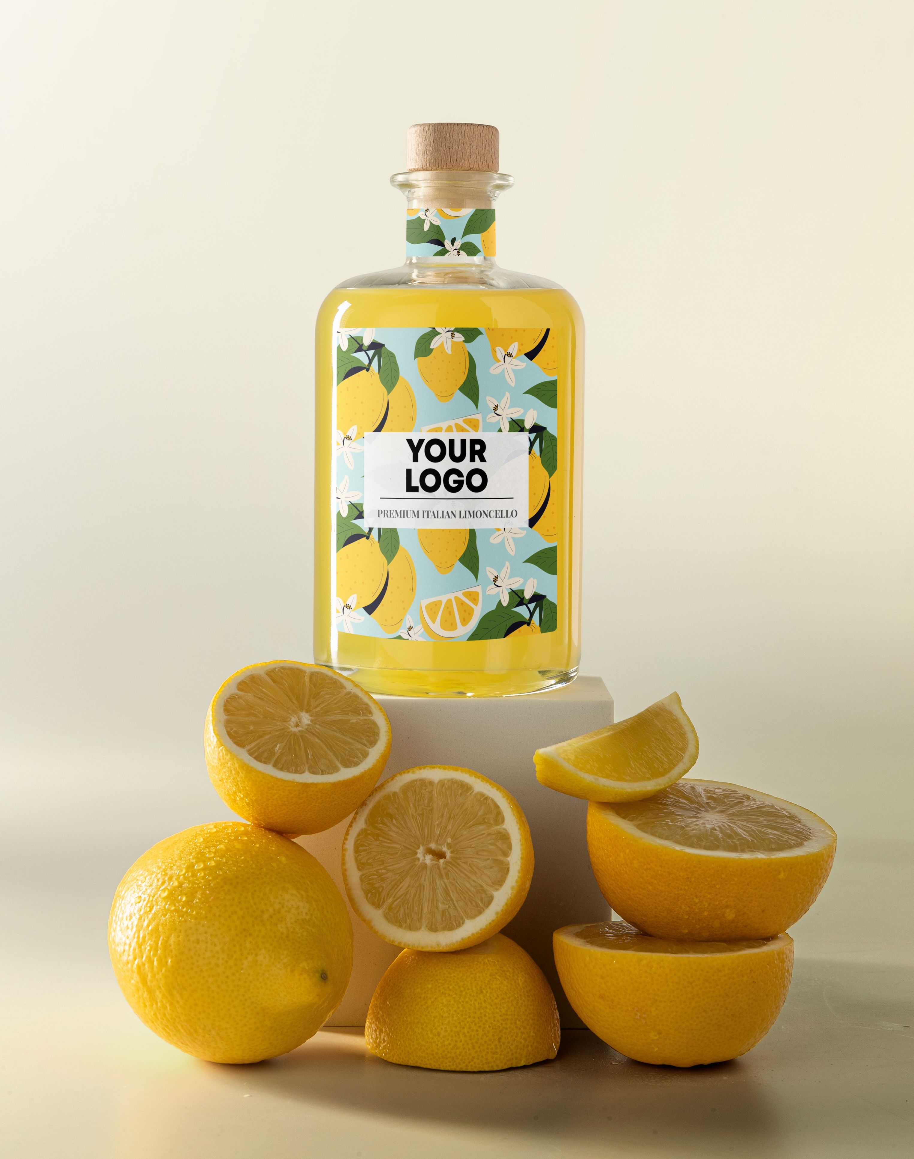 Gepersonaliseerde Limoncello als Relatiegeschenk