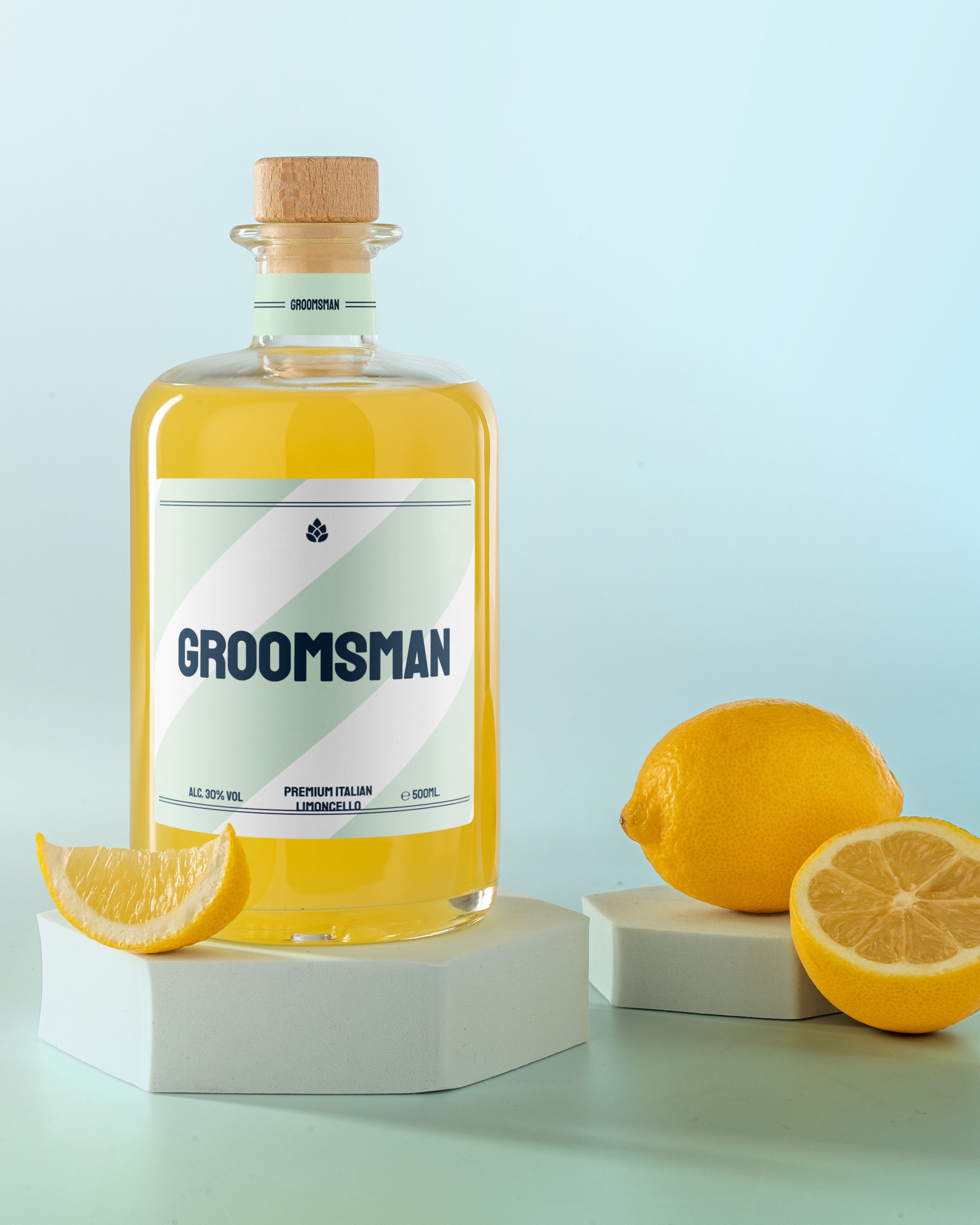Gepersonaliseerde Limoncello als Wil Je Mijn Getuige Zijn Cadeau