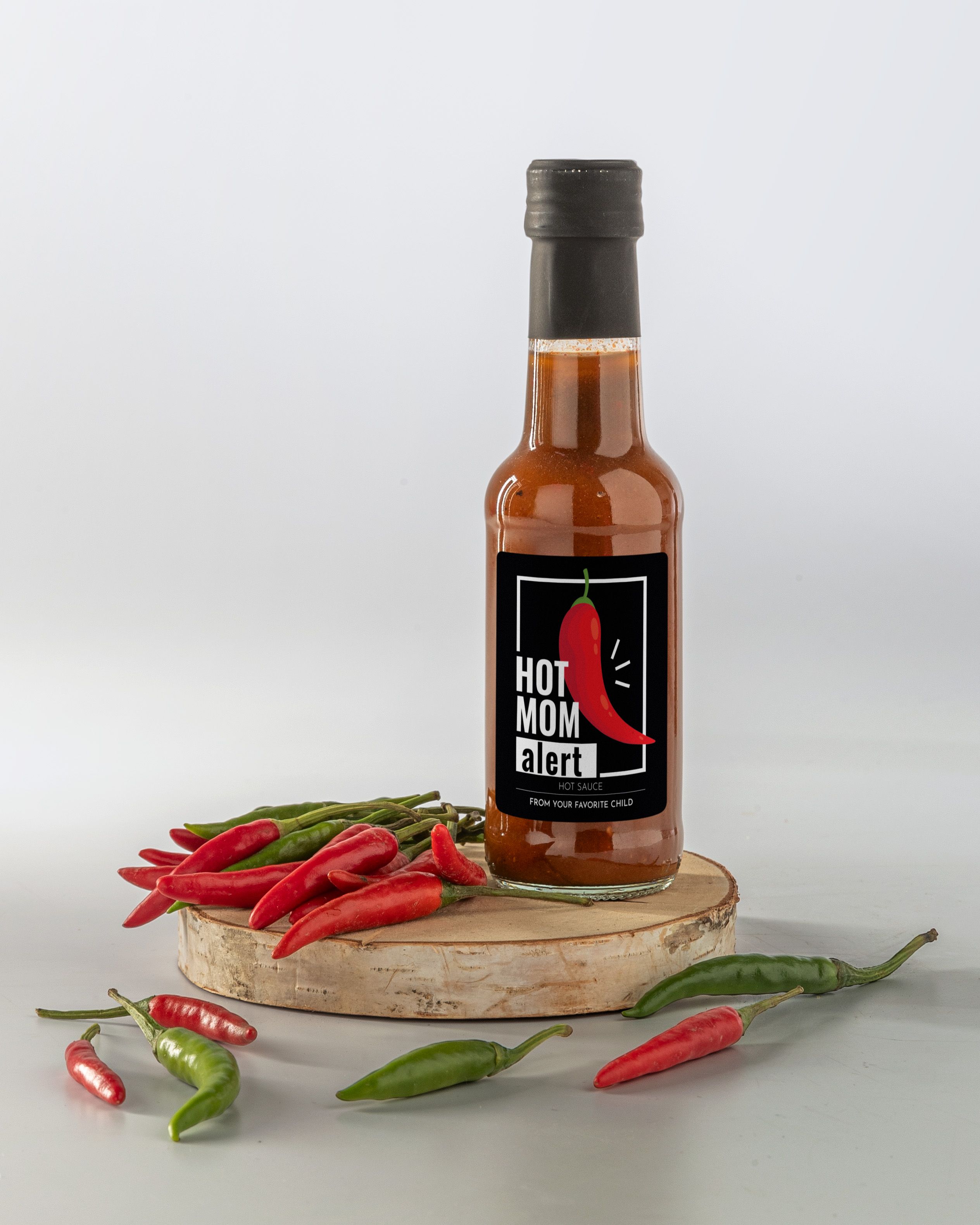 Gepersonaliseerde Pikante Saus als Moederdag Cadeau