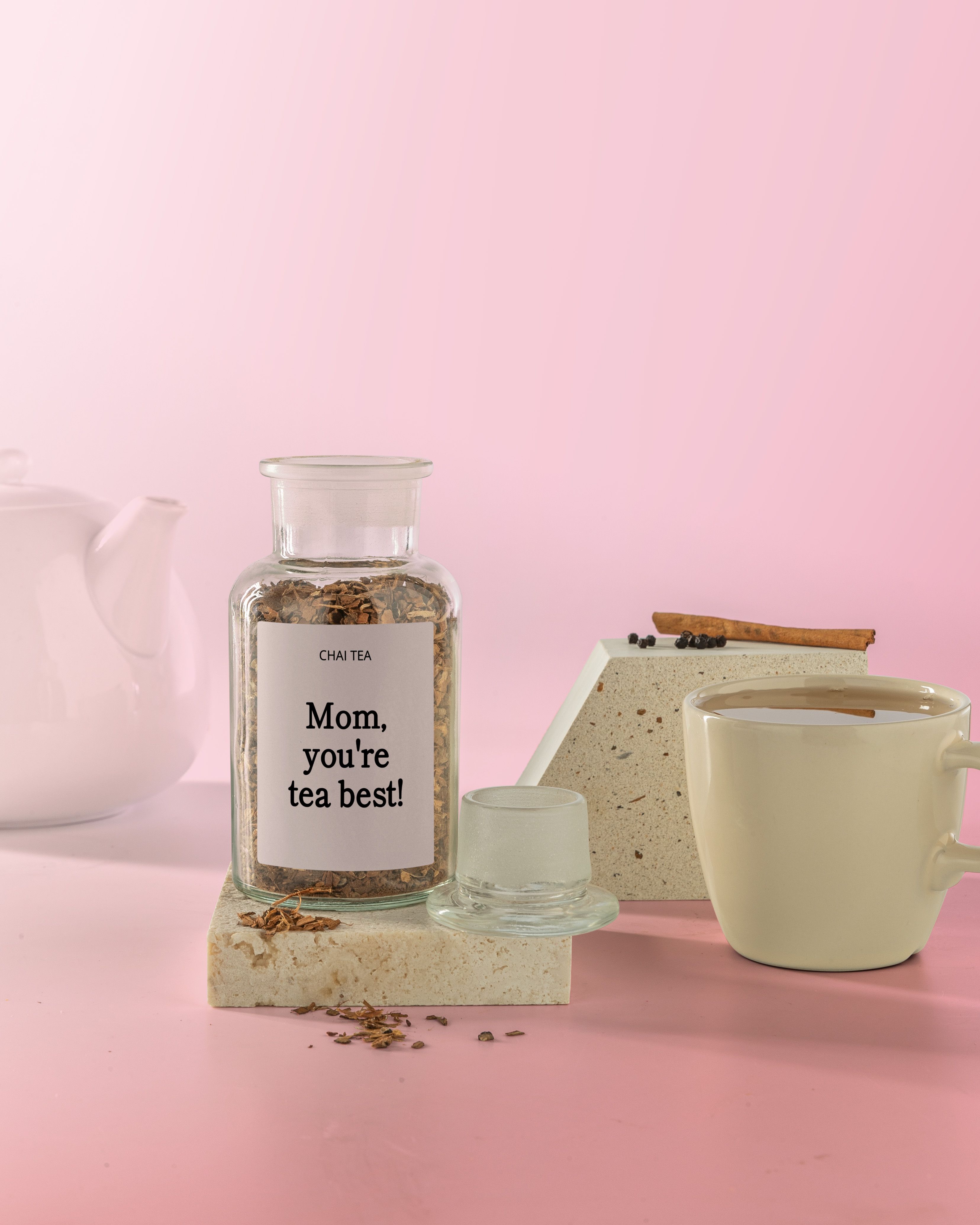 Gepersonaliseerde Thee als Moederdag Cadeau