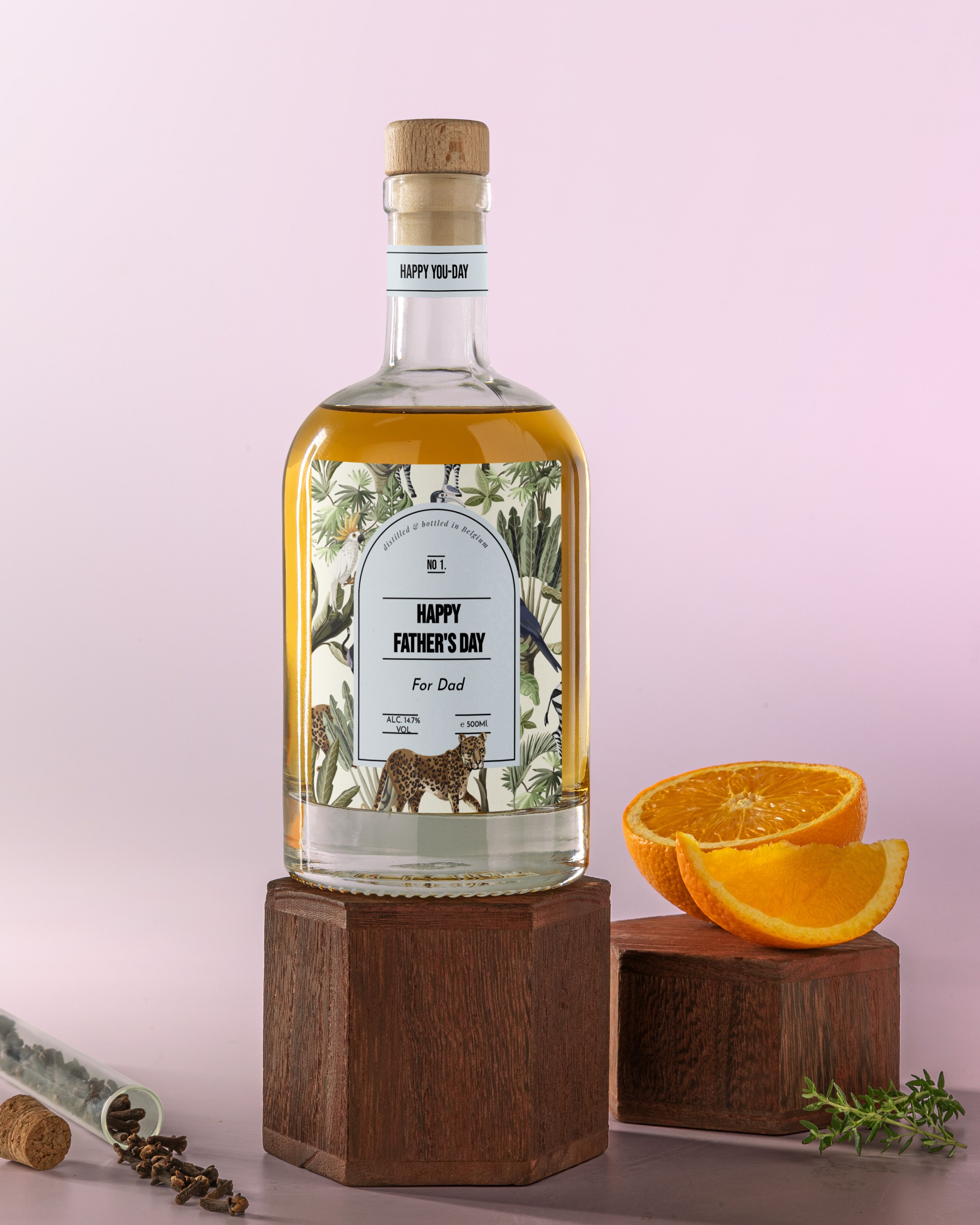 Gepersonaliseerde Vermouth als Vaderdag Cadeau