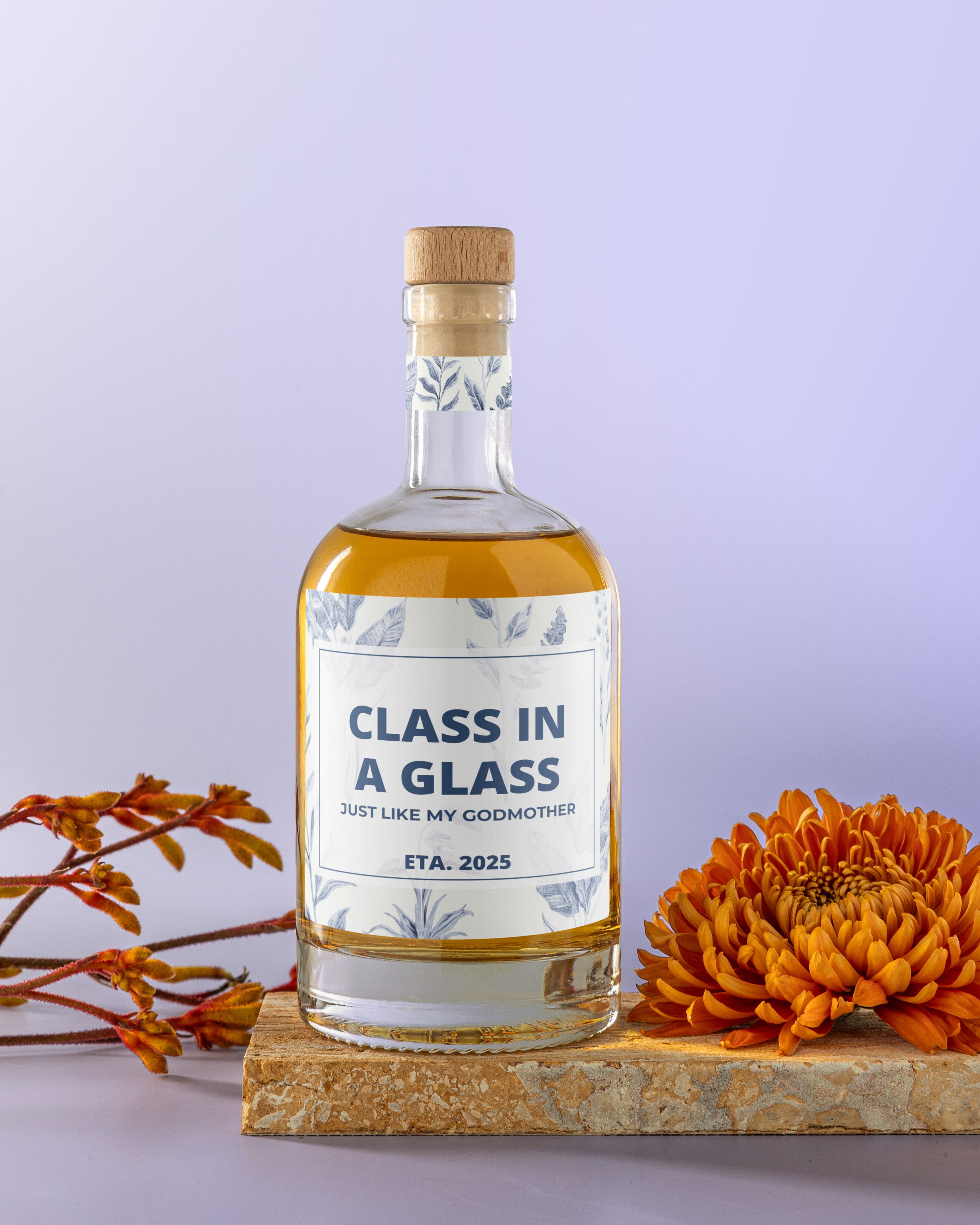 Gepersonaliseerde Vermouth als Wil Je Mijn Meter Zijn Cadeau