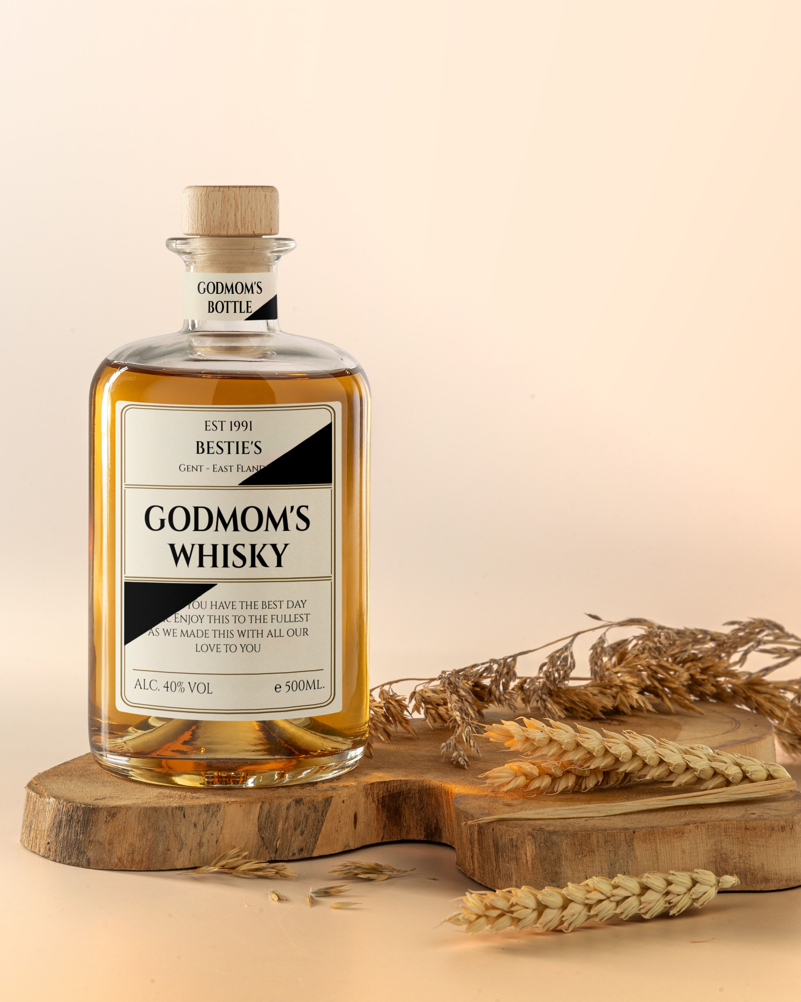 Gepersonaliseerde Whisky als Meter Vragen Cadeau