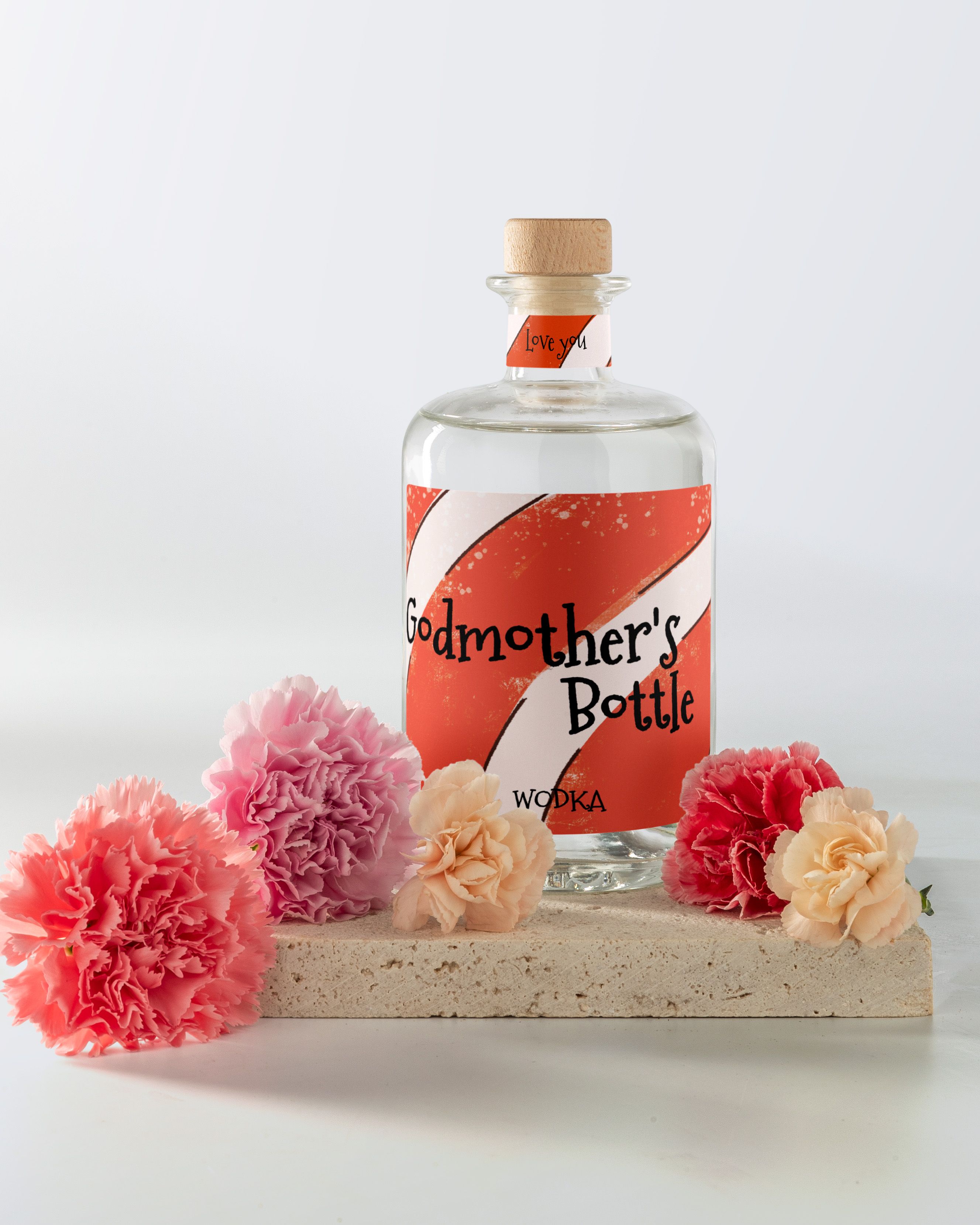 Gepersonaliseerde Wodka als Wil Je Mijn Meter Zijn Cadeau
