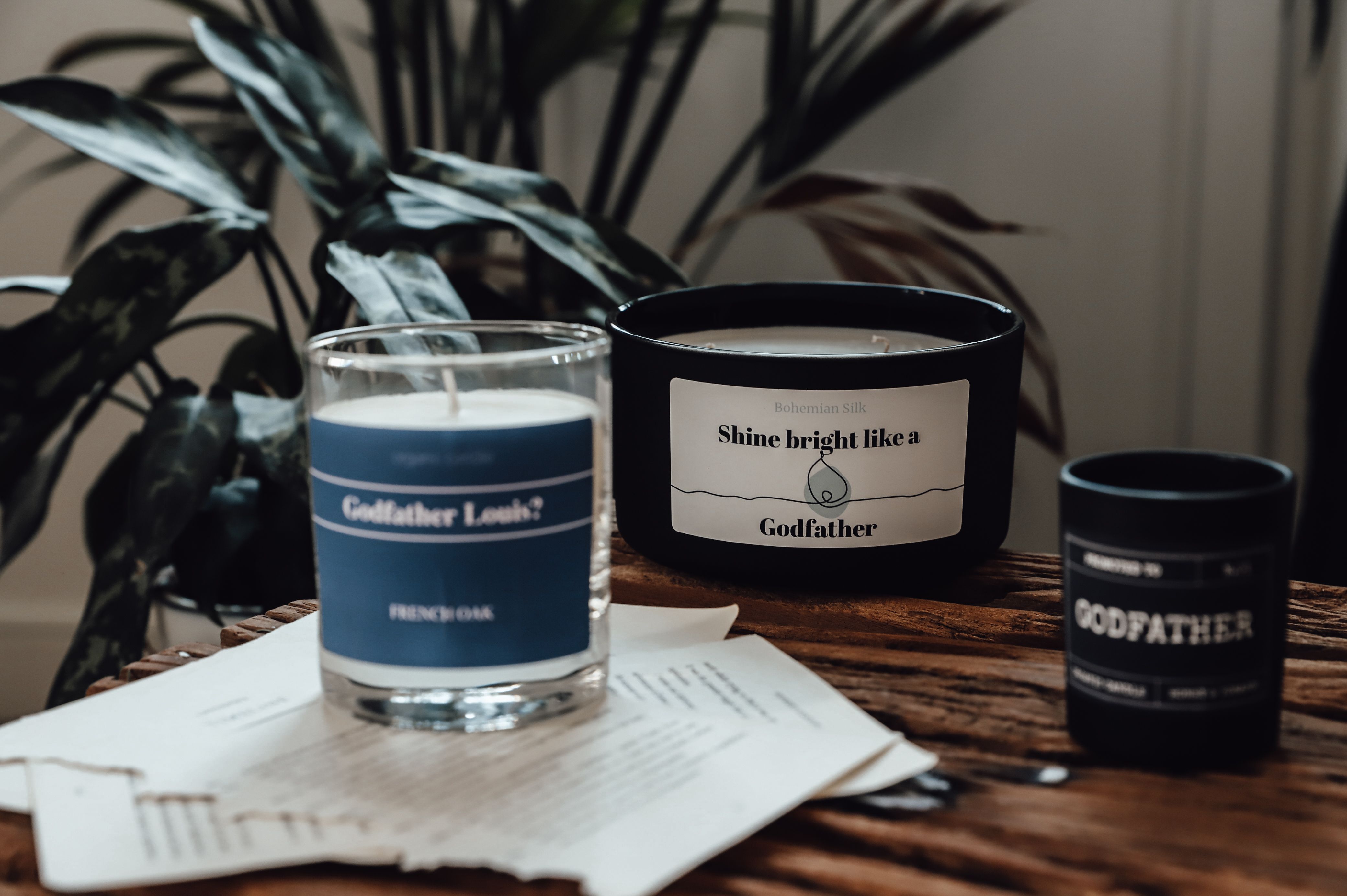 Godfather Louis Candle