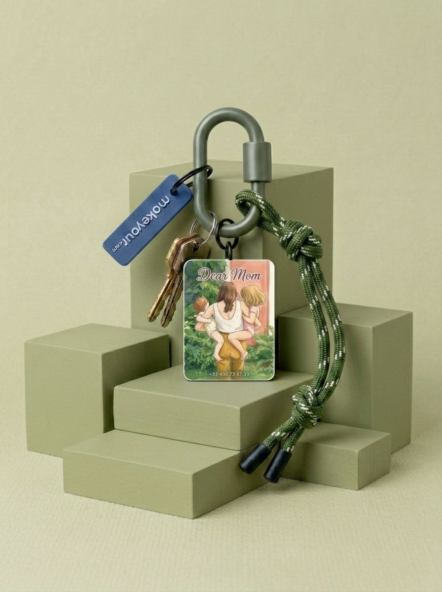 Keychain Dark Green 1