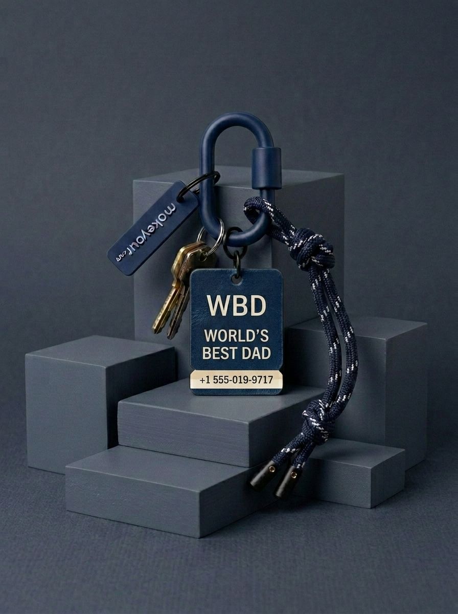 Keychain Dark Green