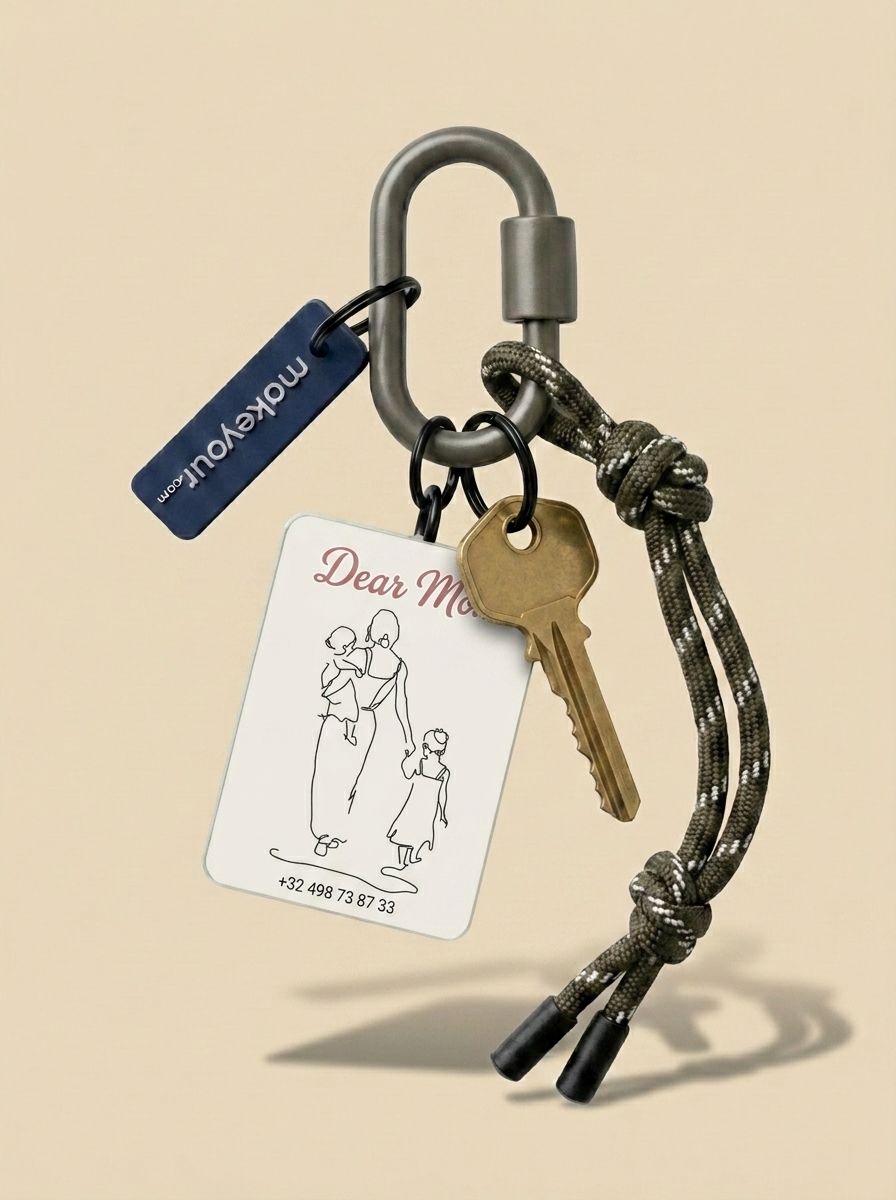 Keychain Dark green 22