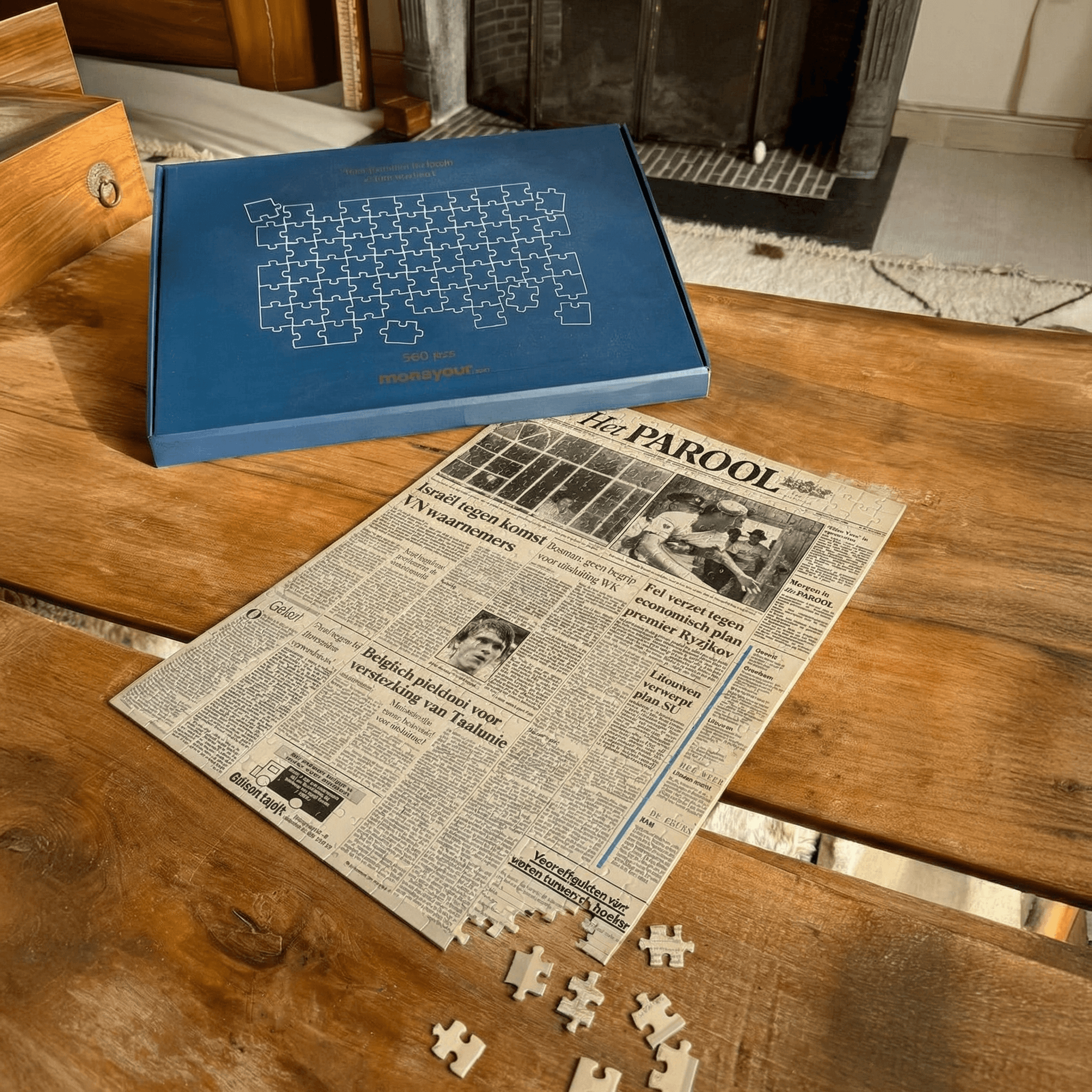 Parool Geboortekrant Puzzel3