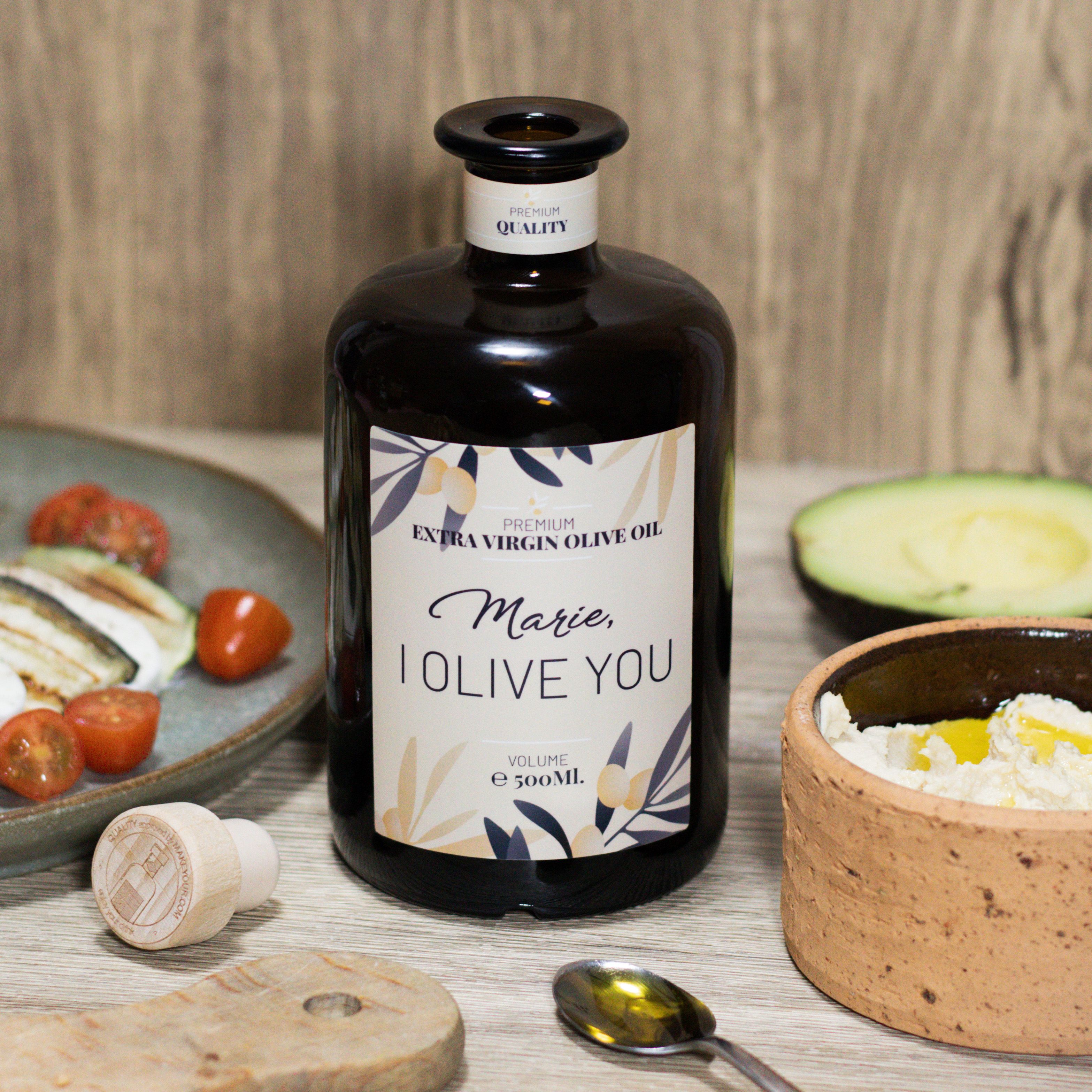 Personalised olive oil valentine (2) kopie