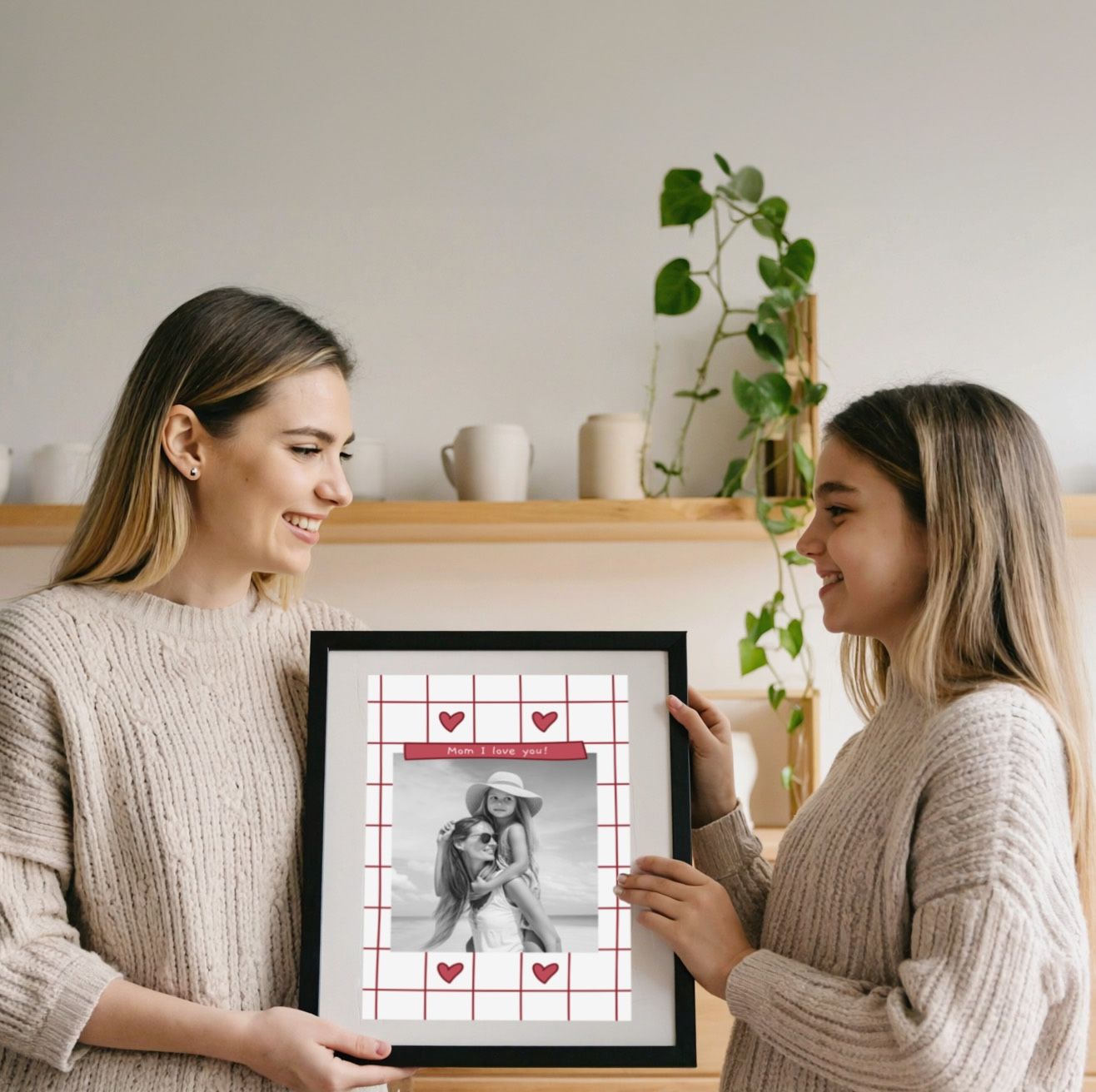 Personaliseerde kader voor moederdag3 kopie