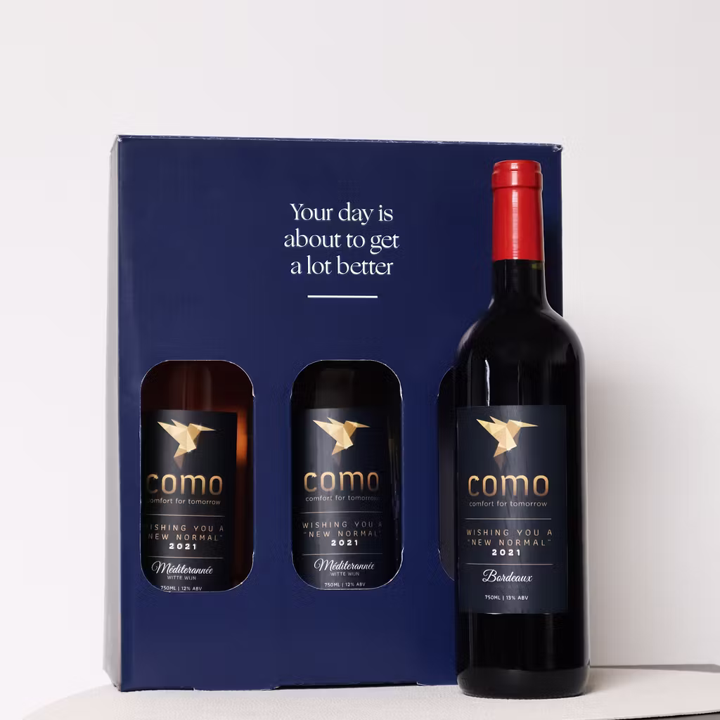 Trio box wijn