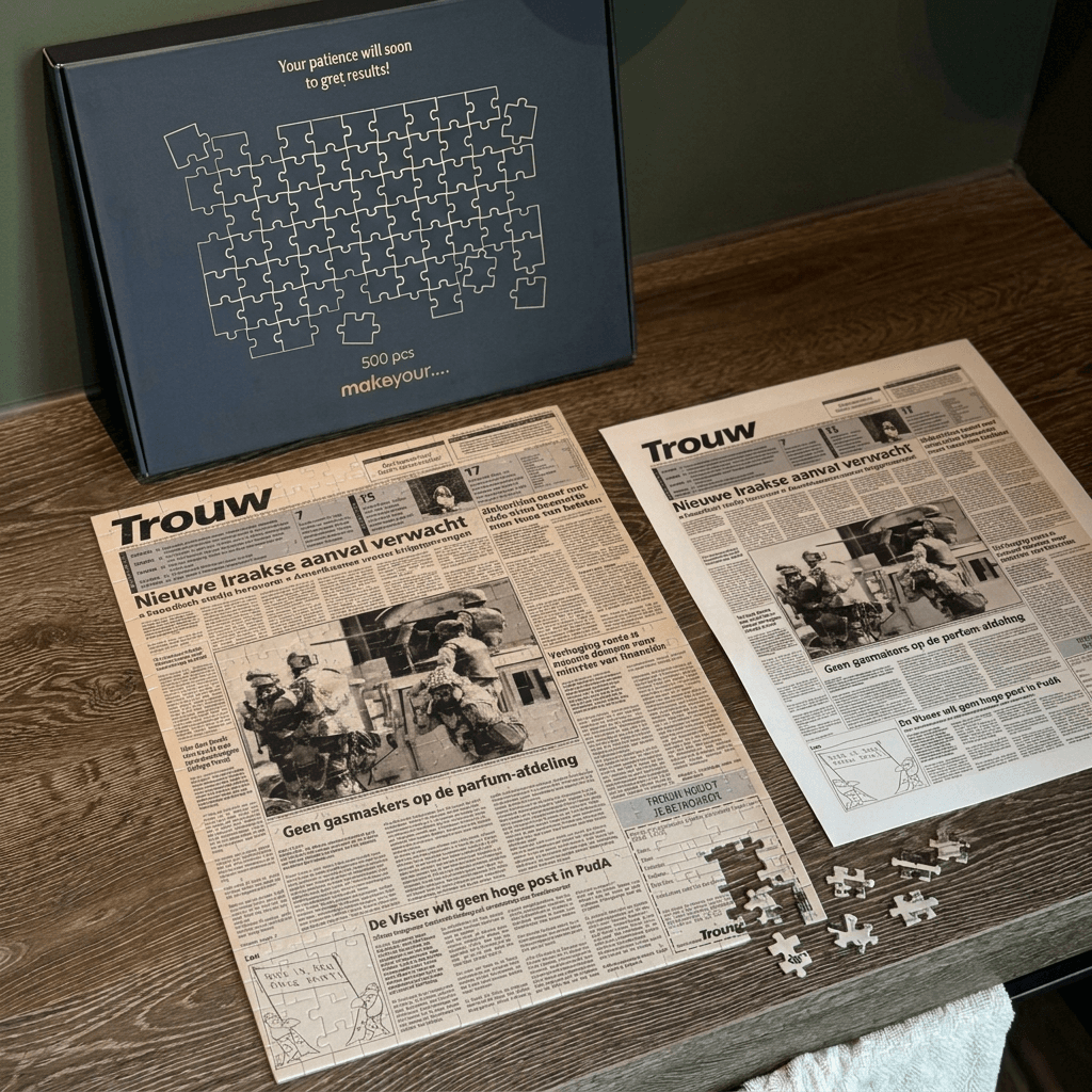 Trouw Geboortekrant Puzzel1