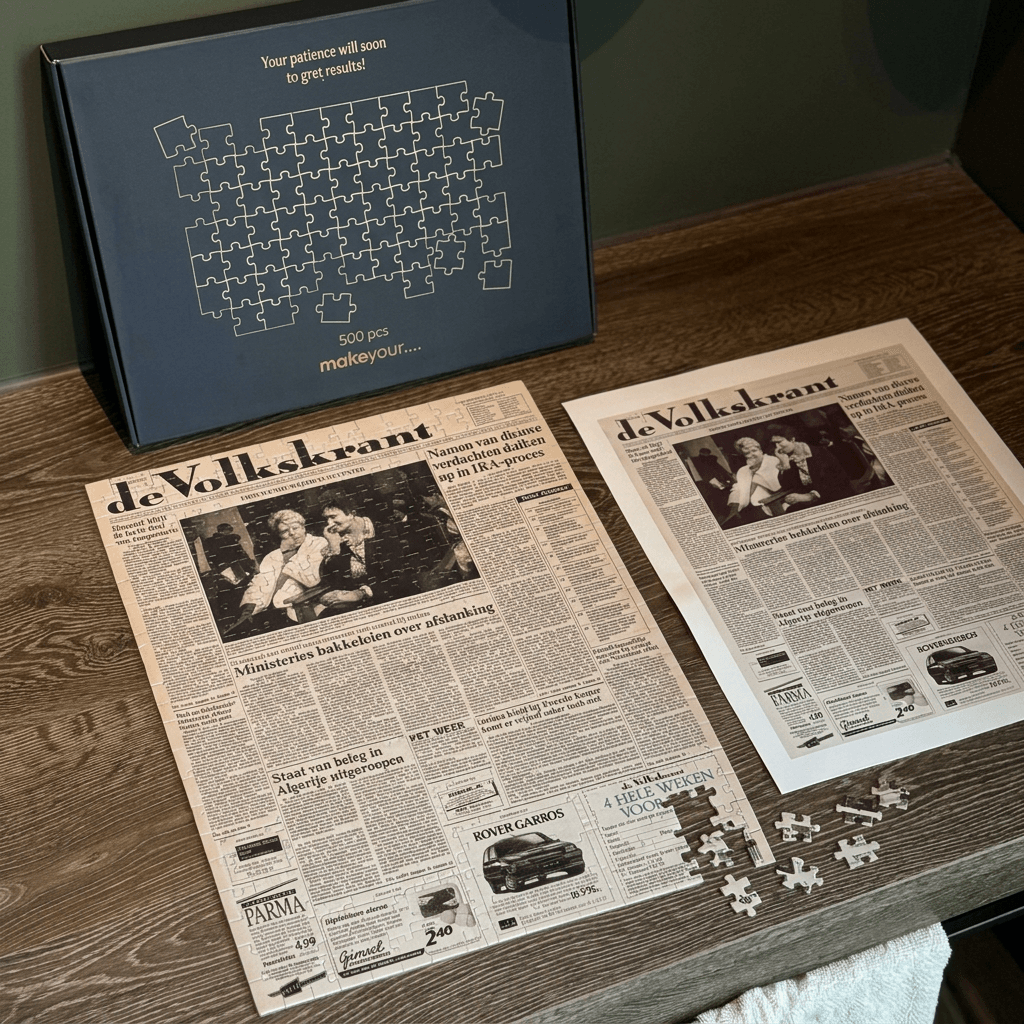 Volkskrant Geboortekrant Puzzel2