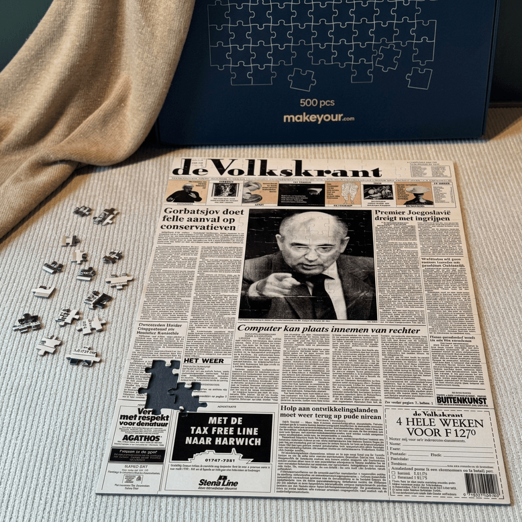 Volkskrant Geboortekrant Puzzel3