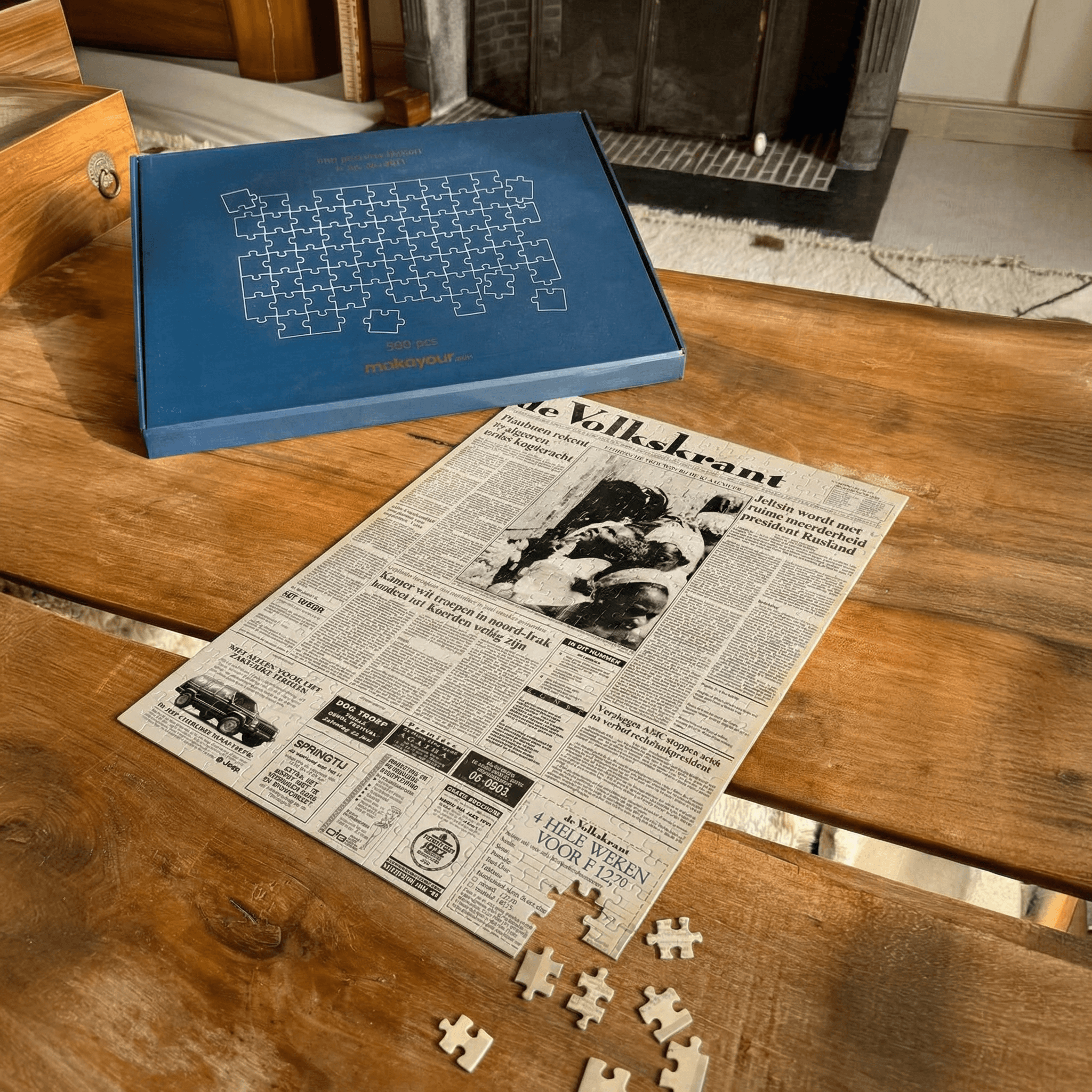 Volkskrant Geboortekrant Puzzel4