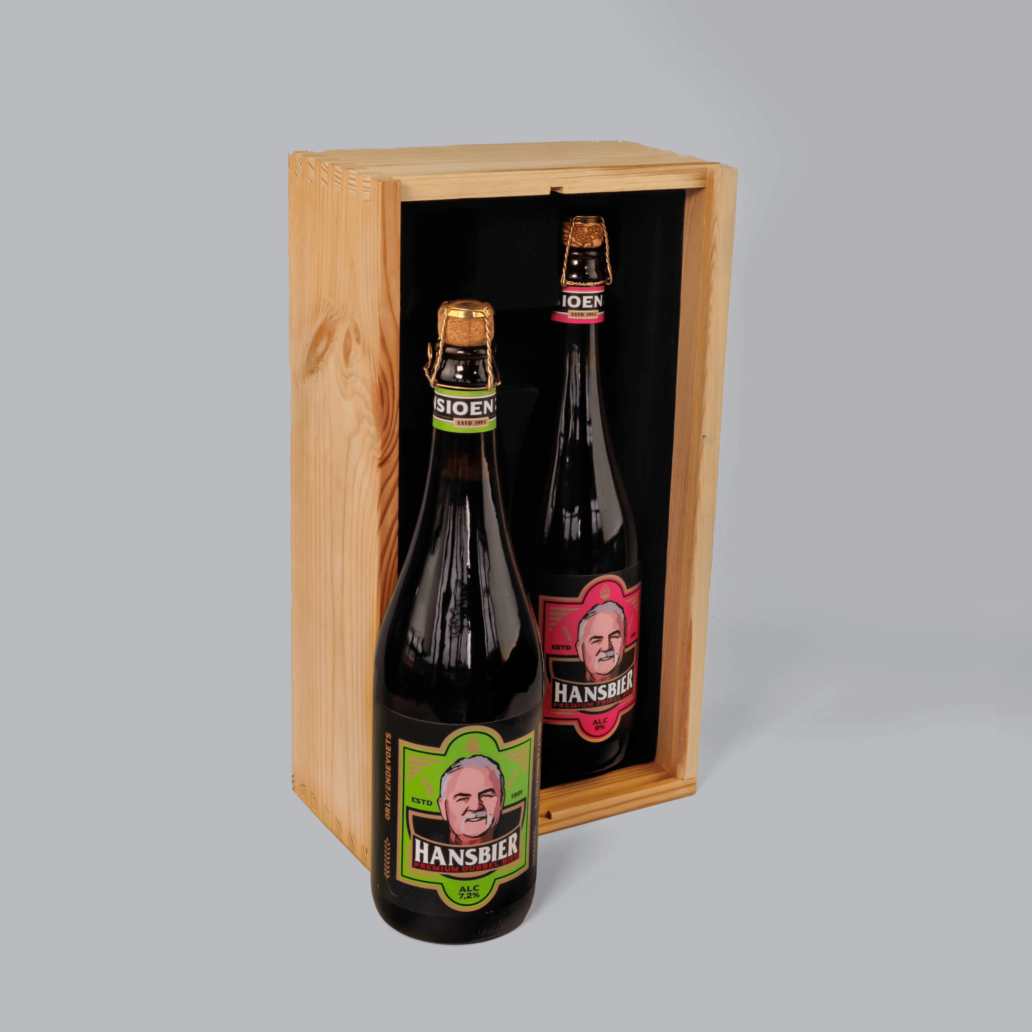 Wooden Box 2Beer 10.5bewerkt