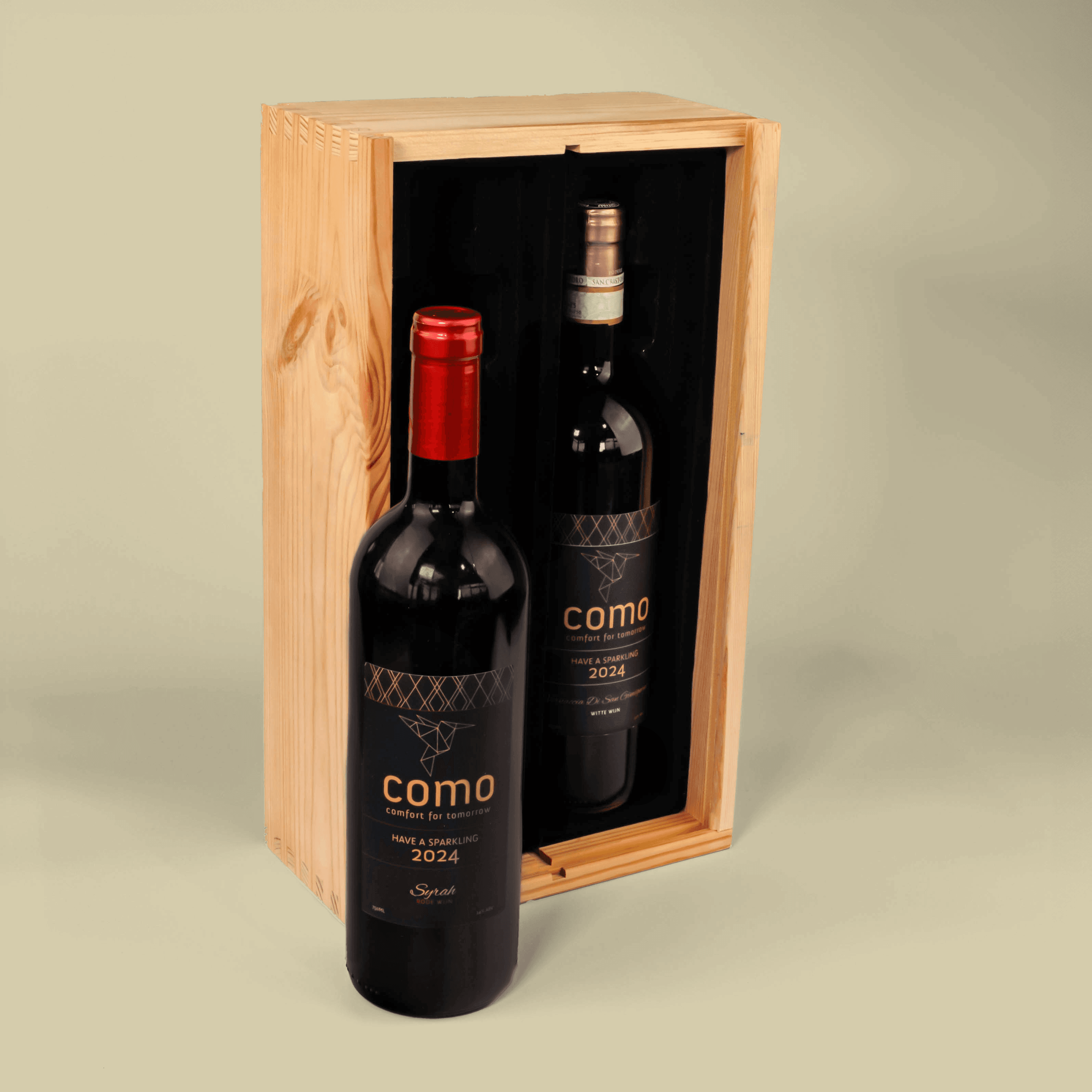 Wooden Box 2Wine 11.4bewerkt