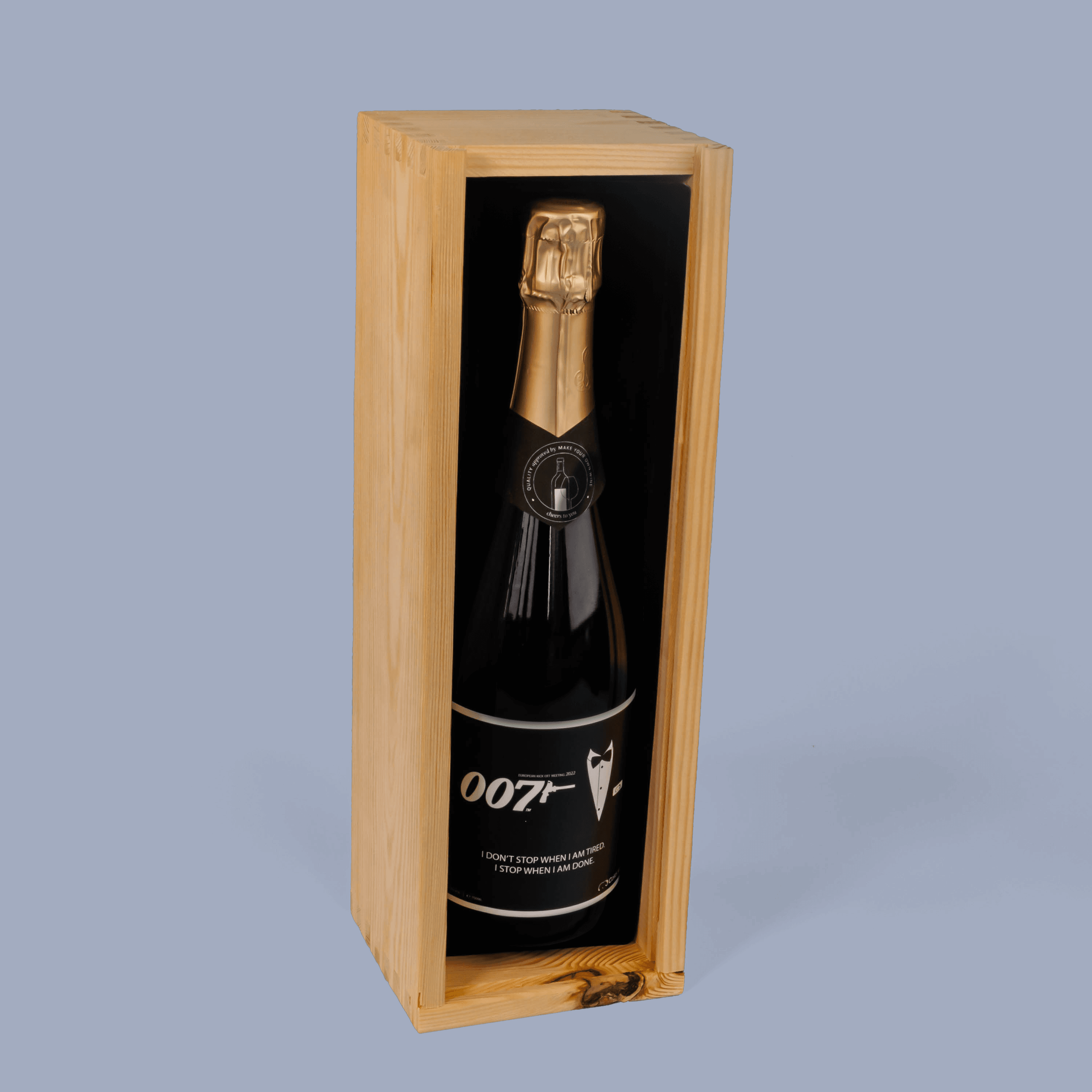 Wooden Box Champagne 2 14.3