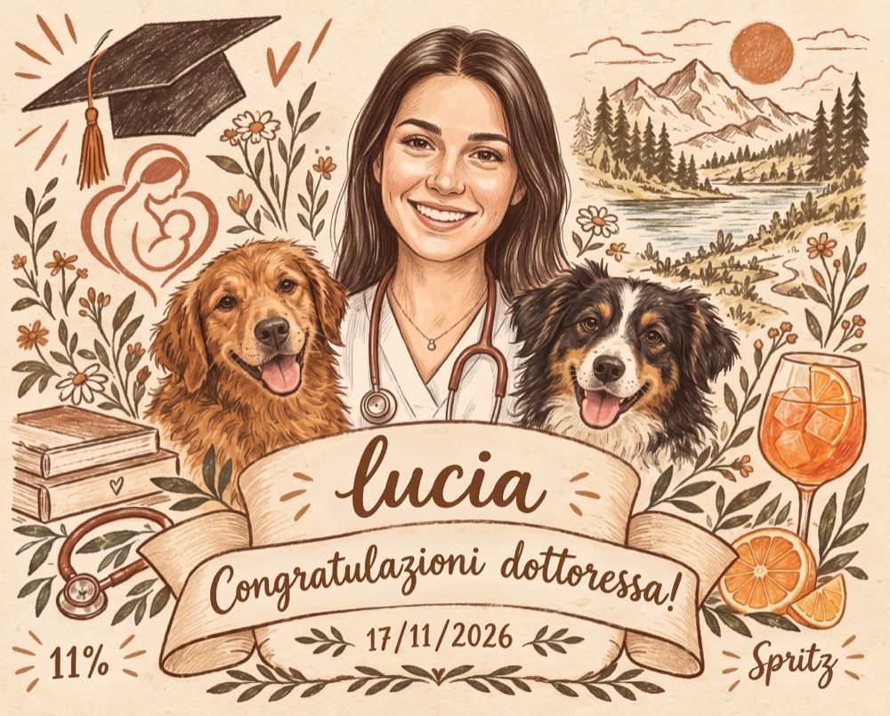 AI-label voor Lucia, kersverse dokter