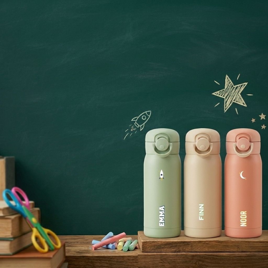 Back to school met MakeYour — gepersonaliseerde drinkfles voor kinderen met naam