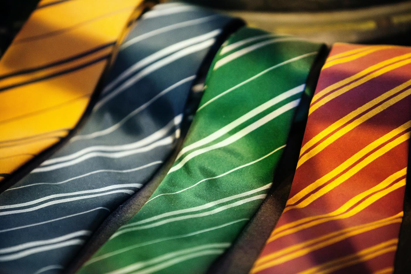gekleurde stropdassen