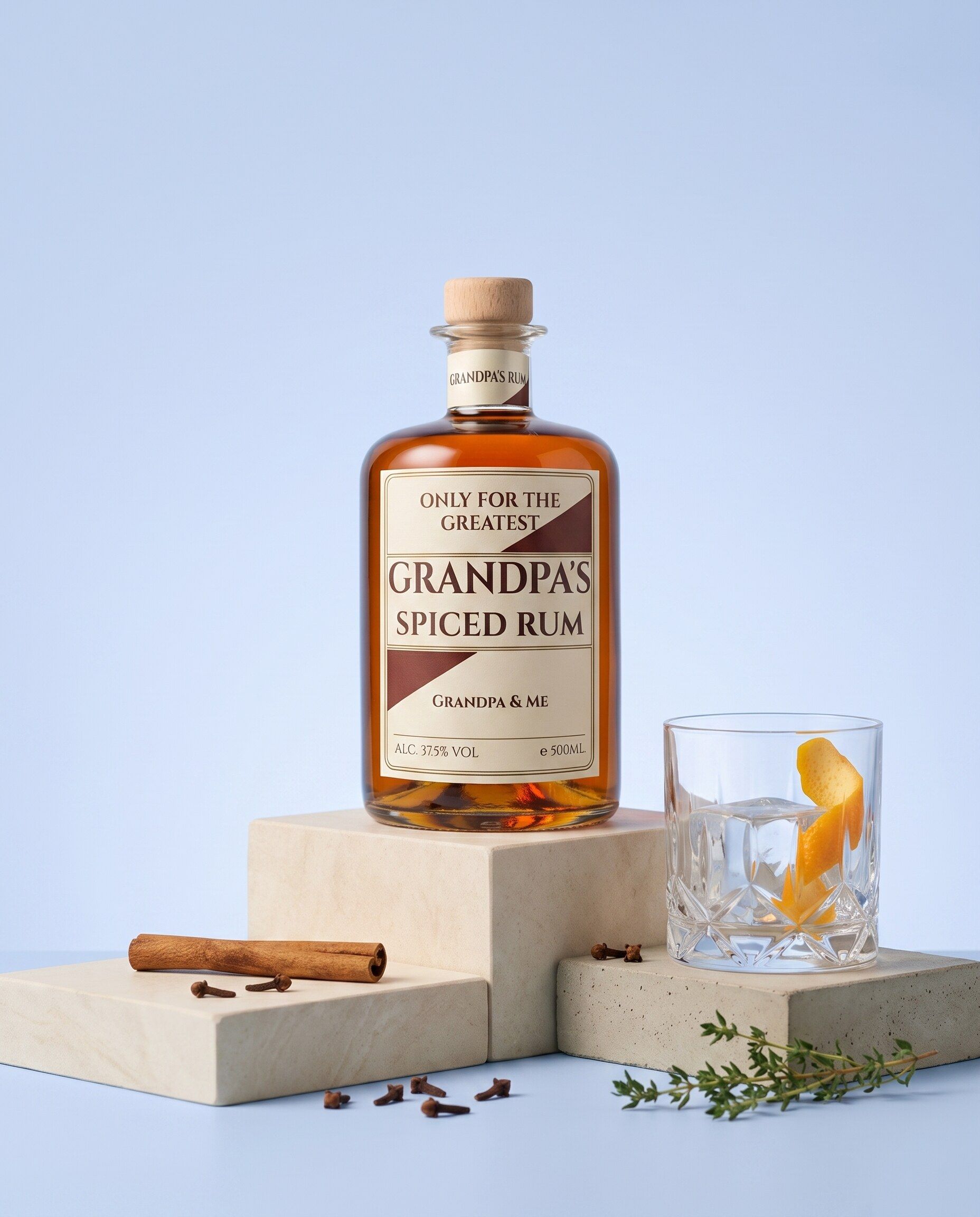 Gepersonaliseerde rum als cadeau voor opa