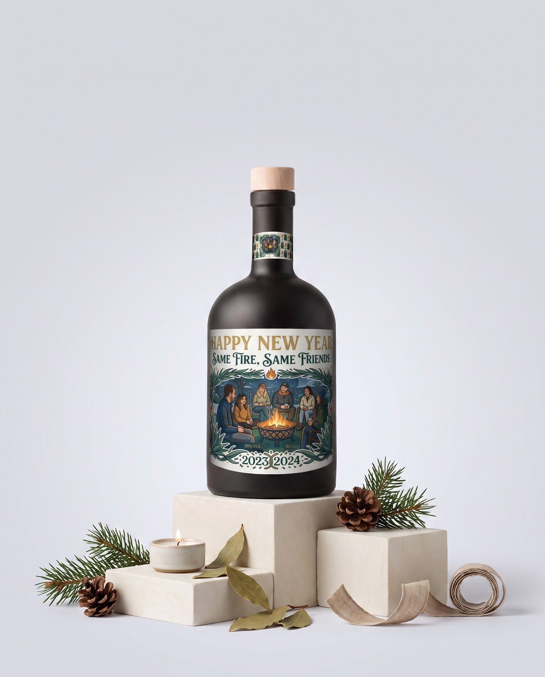 Gepersonaliseerde tequila met een eigen foto op het etiket