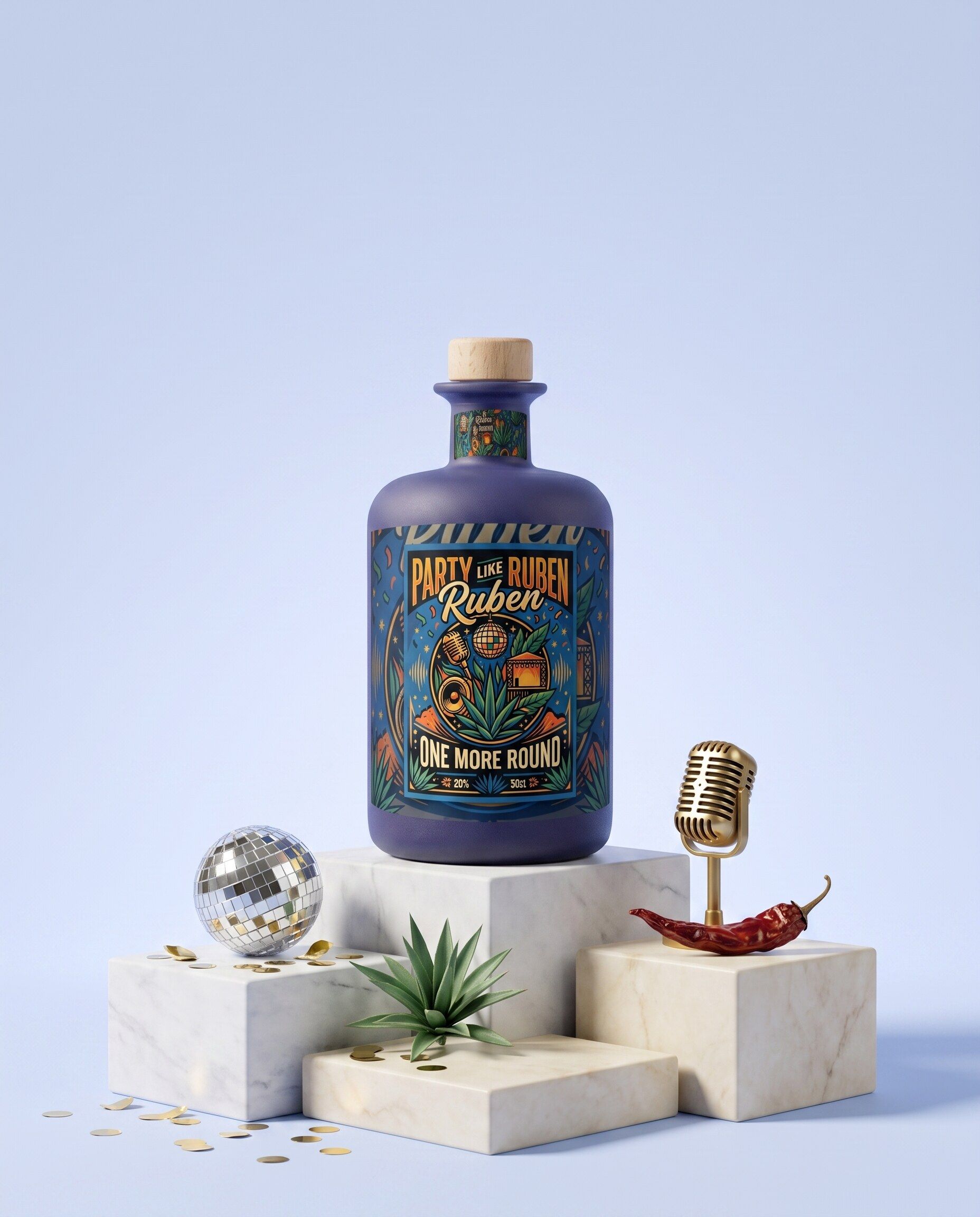 Gepersonaliseerde tequila als feestcadeau
