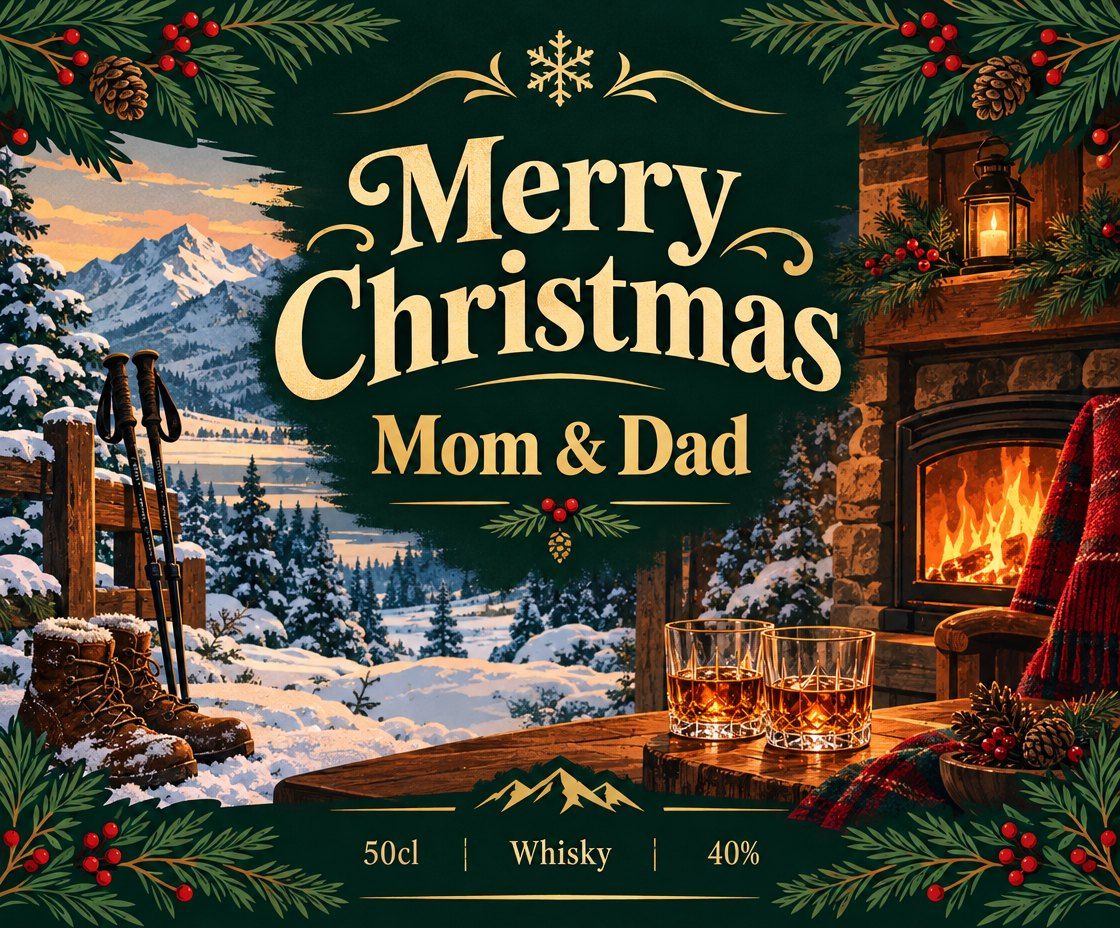 AI-label kerstcadeau-ouders