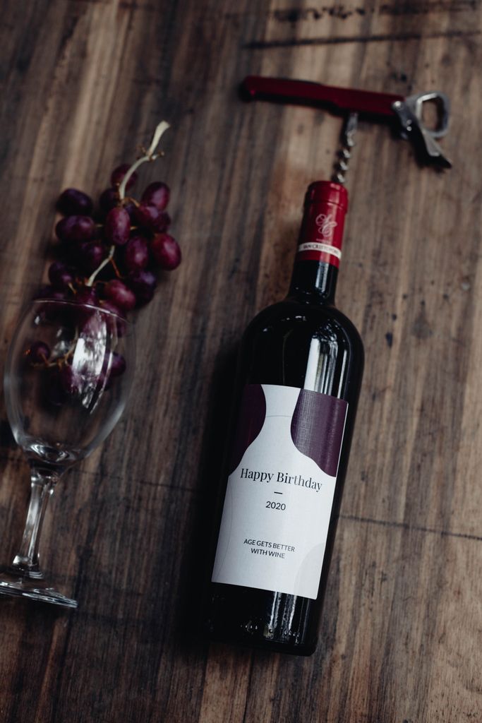 Vin Rouge Personnalisé