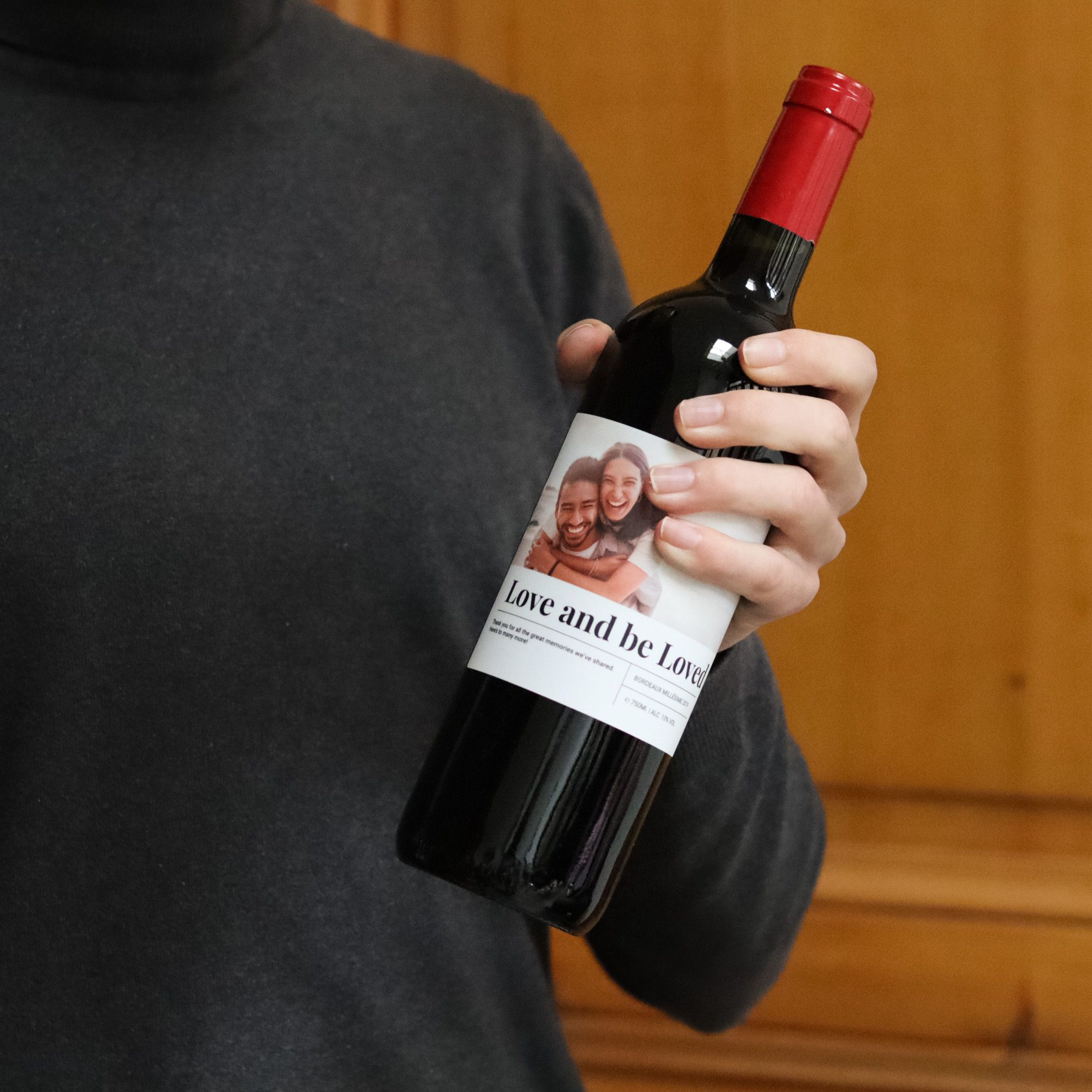 Vin Rouge de France - Ma Bouteille à personnaliser