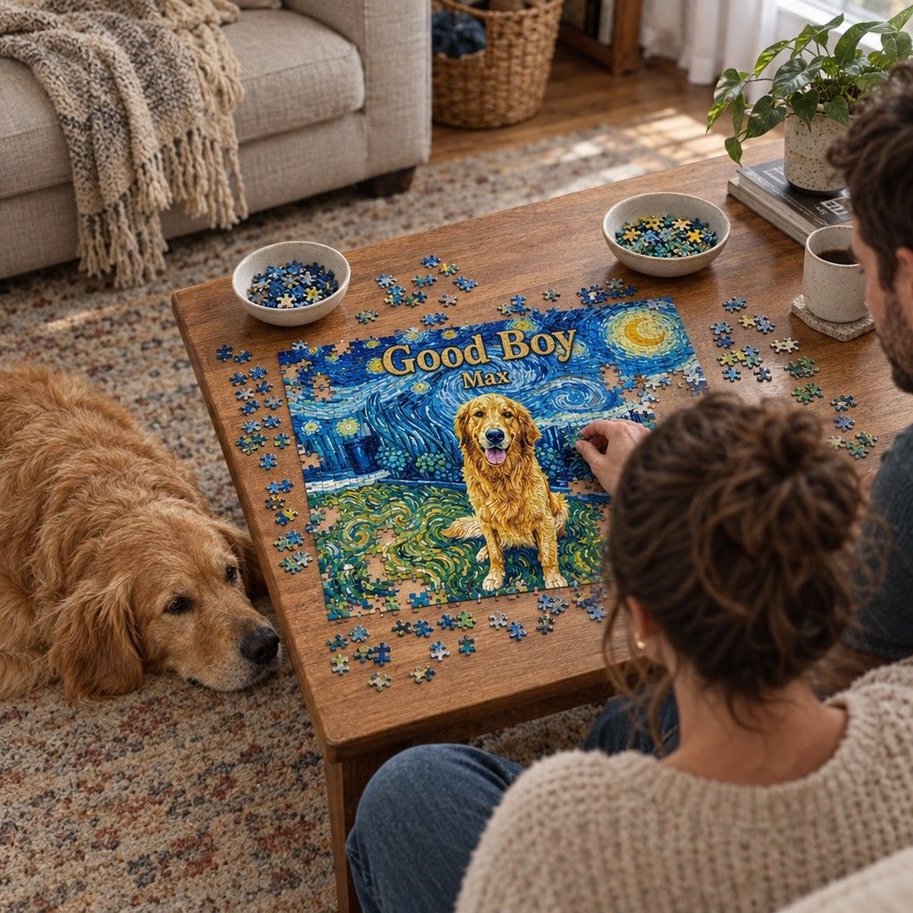 Huisdierportret Puzzel