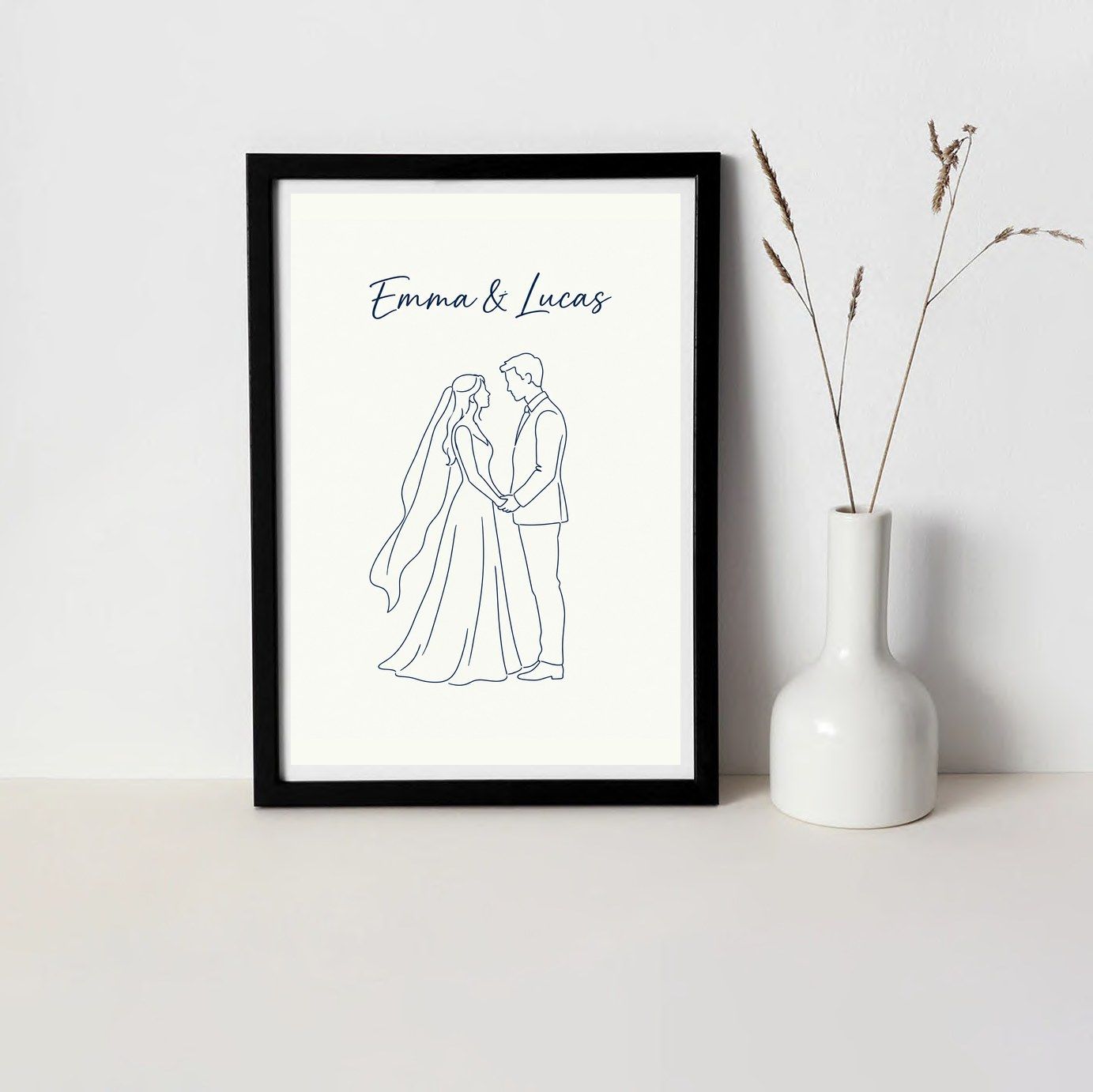 Lijntekening Fotokader