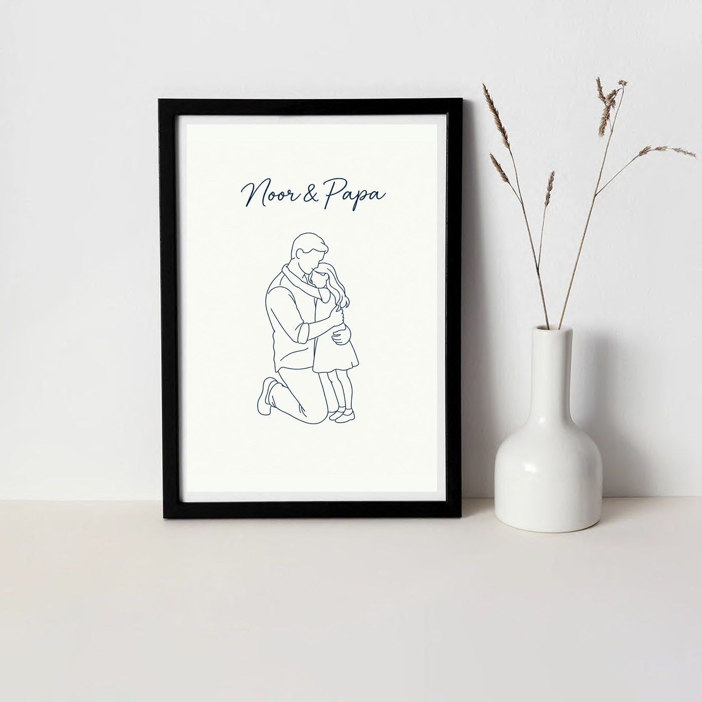 Lijntekening Fotokader