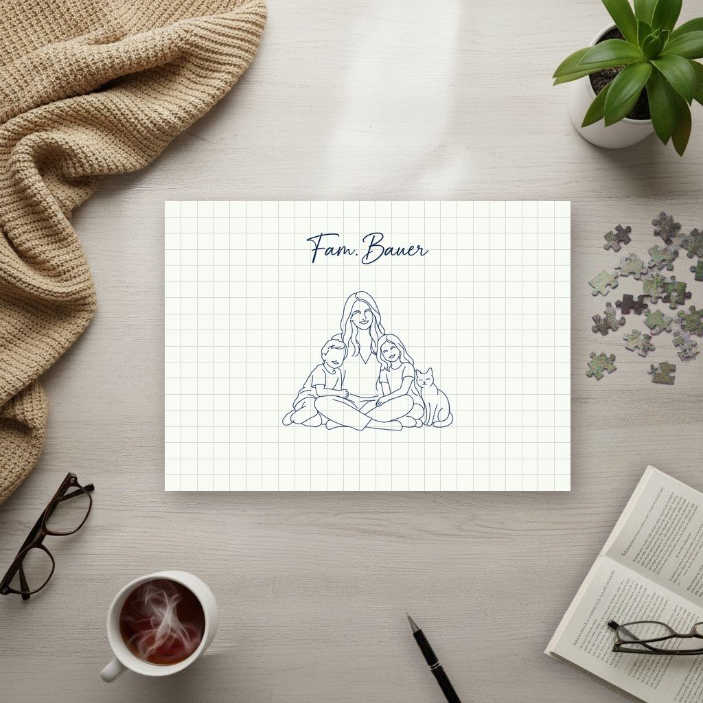 Lijntekening Puzzel