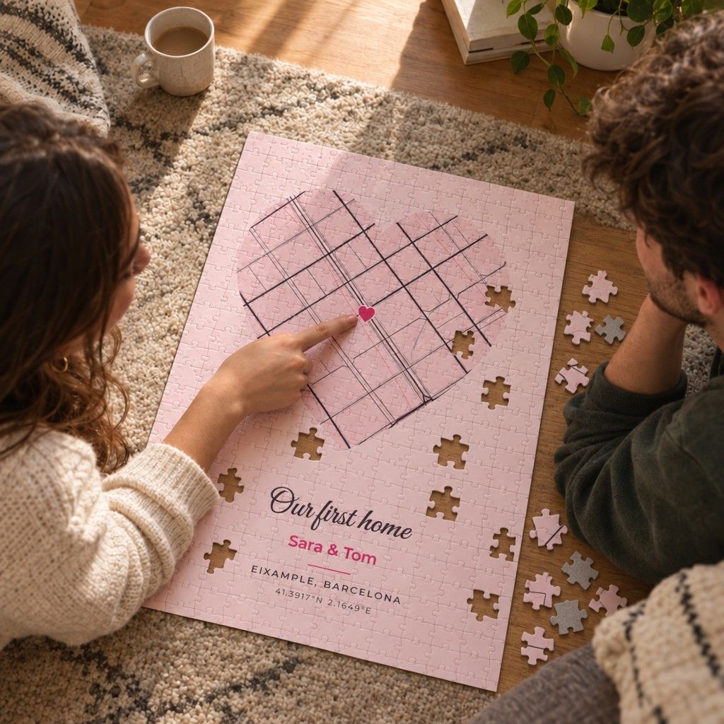 Stadskaart Puzzel