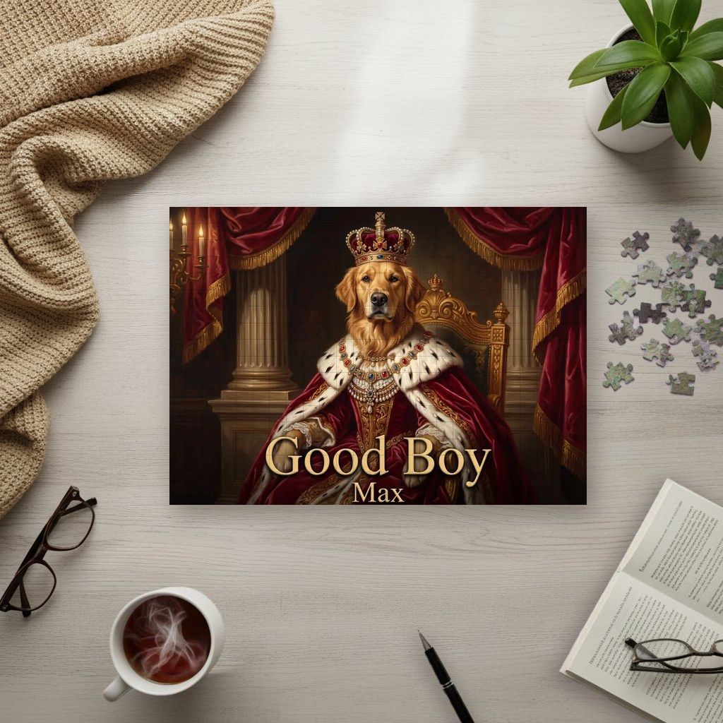makeyour themaproduct hp puzzle royal dog