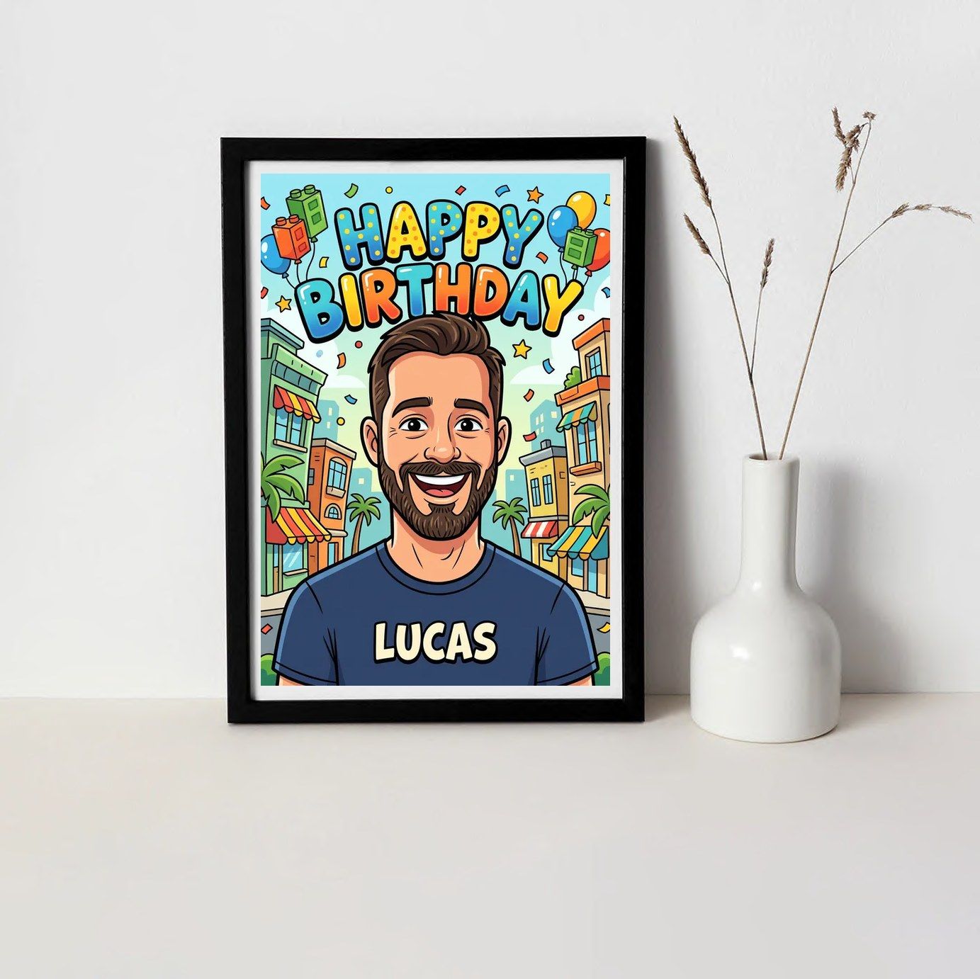 makeyour themaproduct kk frame cartoon man