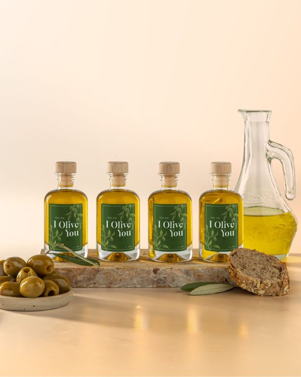 Personalised Olive Oil Mini Bottle
