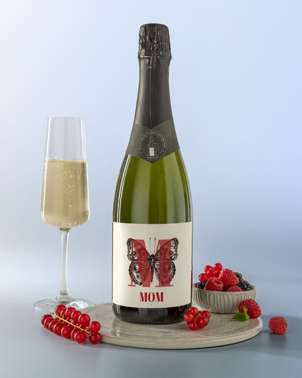 Gepersonaliseerde Cava als Moederdagcadeau