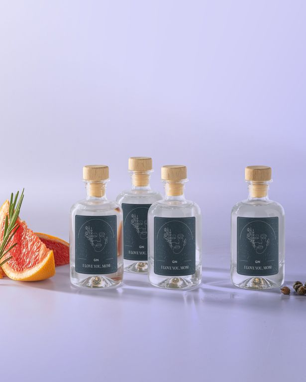 Personalised Gin Mini Bottle